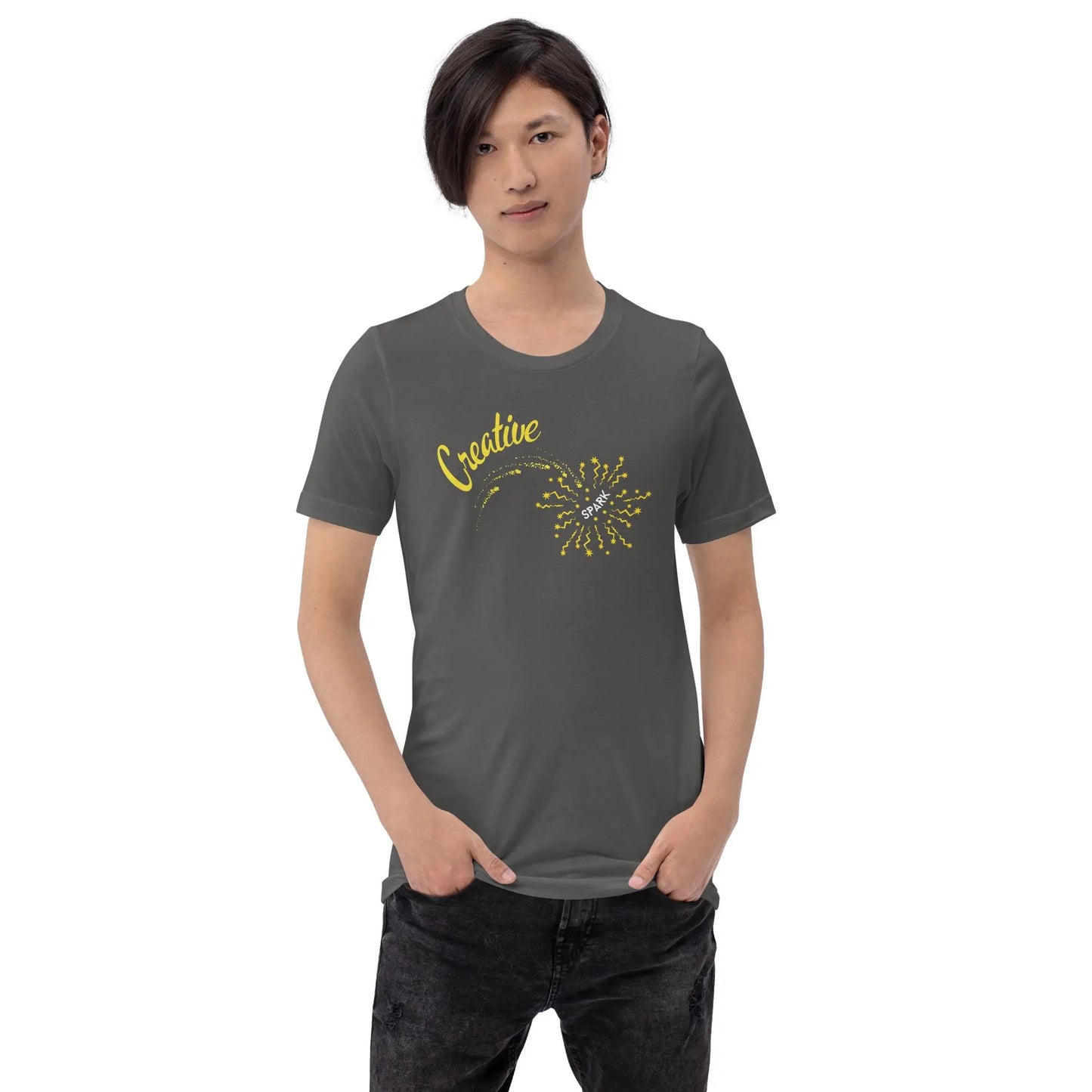 Creative Spark Unisex t-shirt by BC Ink Works
