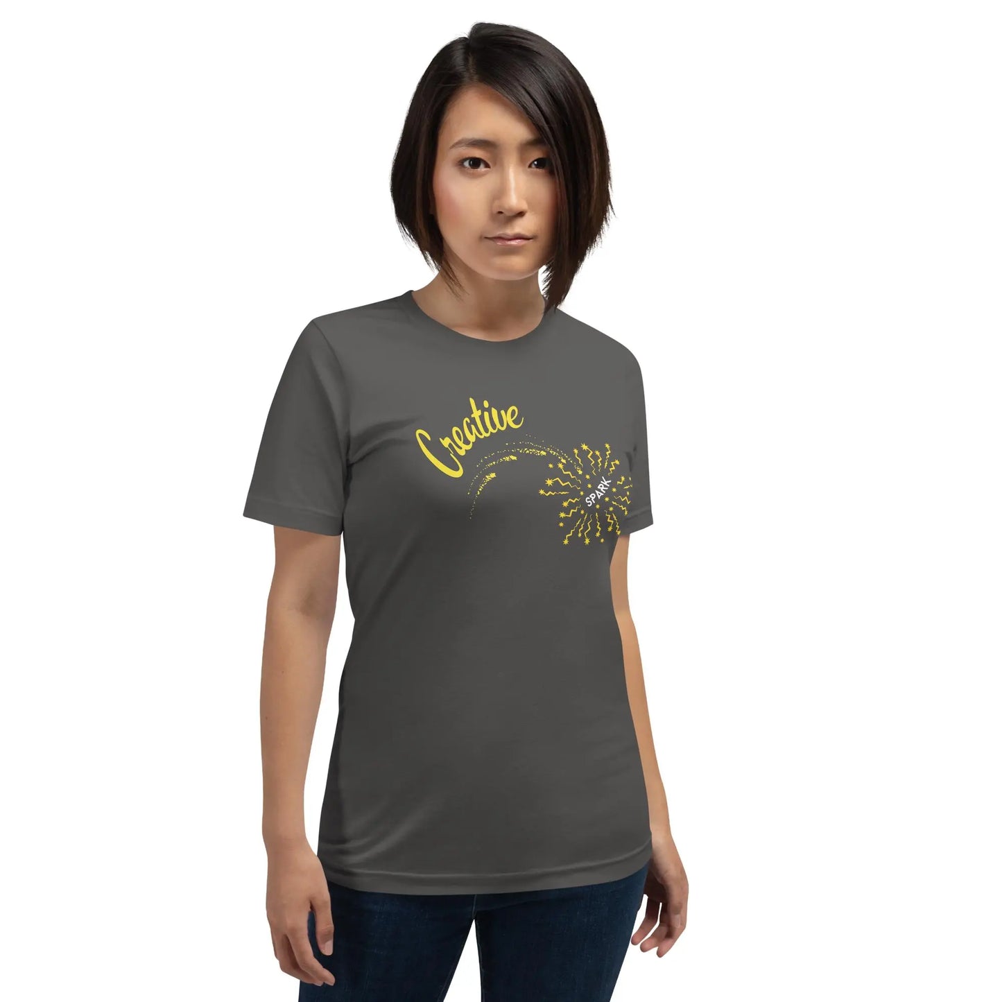 Creative Spark Unisex t-shirt by BC Ink Works