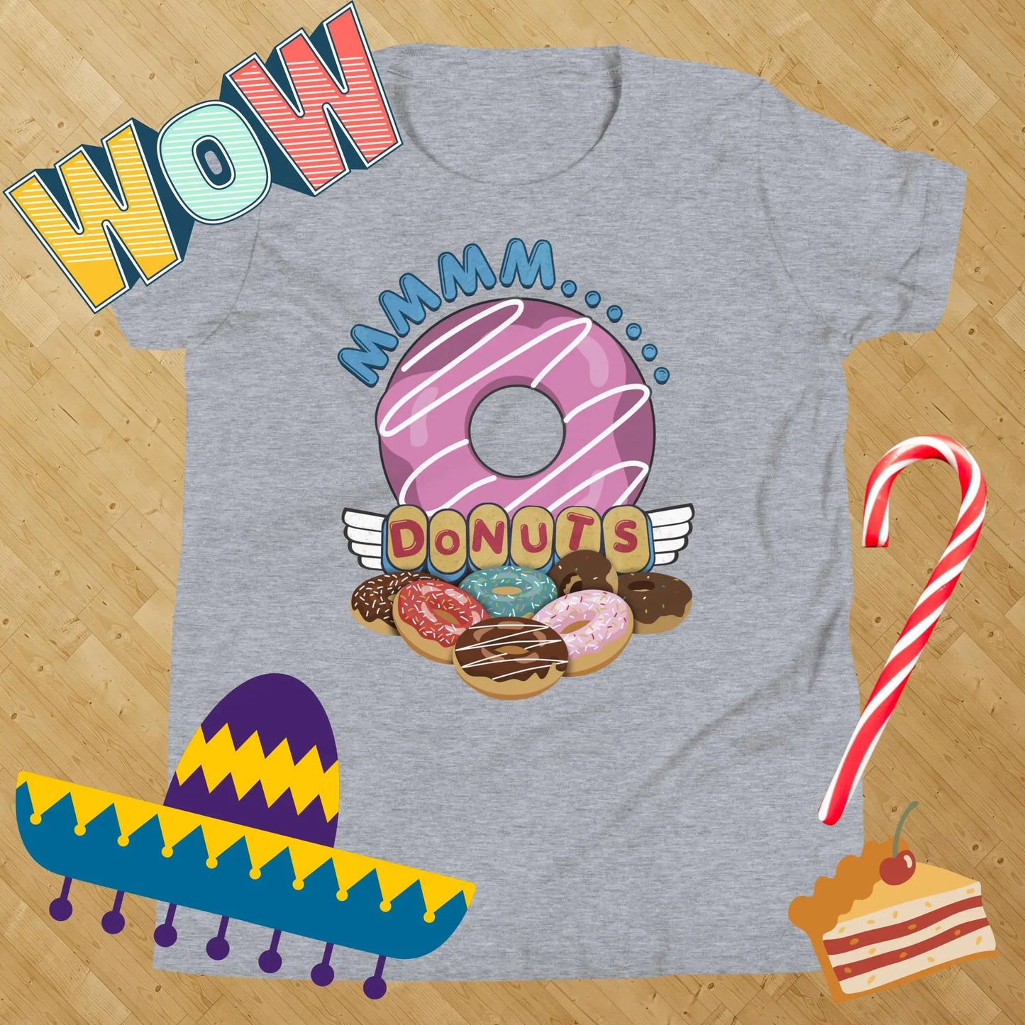 Donuts Kids t-shirt by BC Ink Works - BC Ink Works