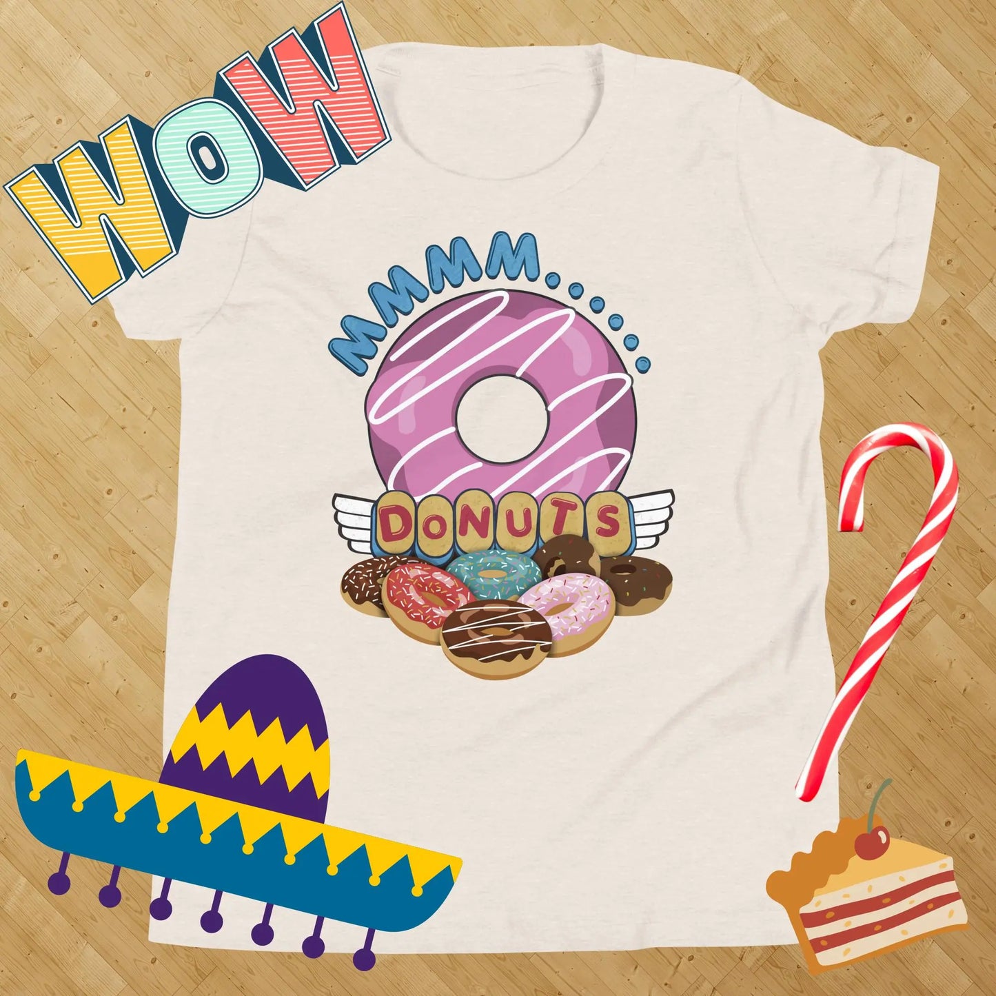 Donuts Kids t-shirt by BC Ink Works - BC Ink Works