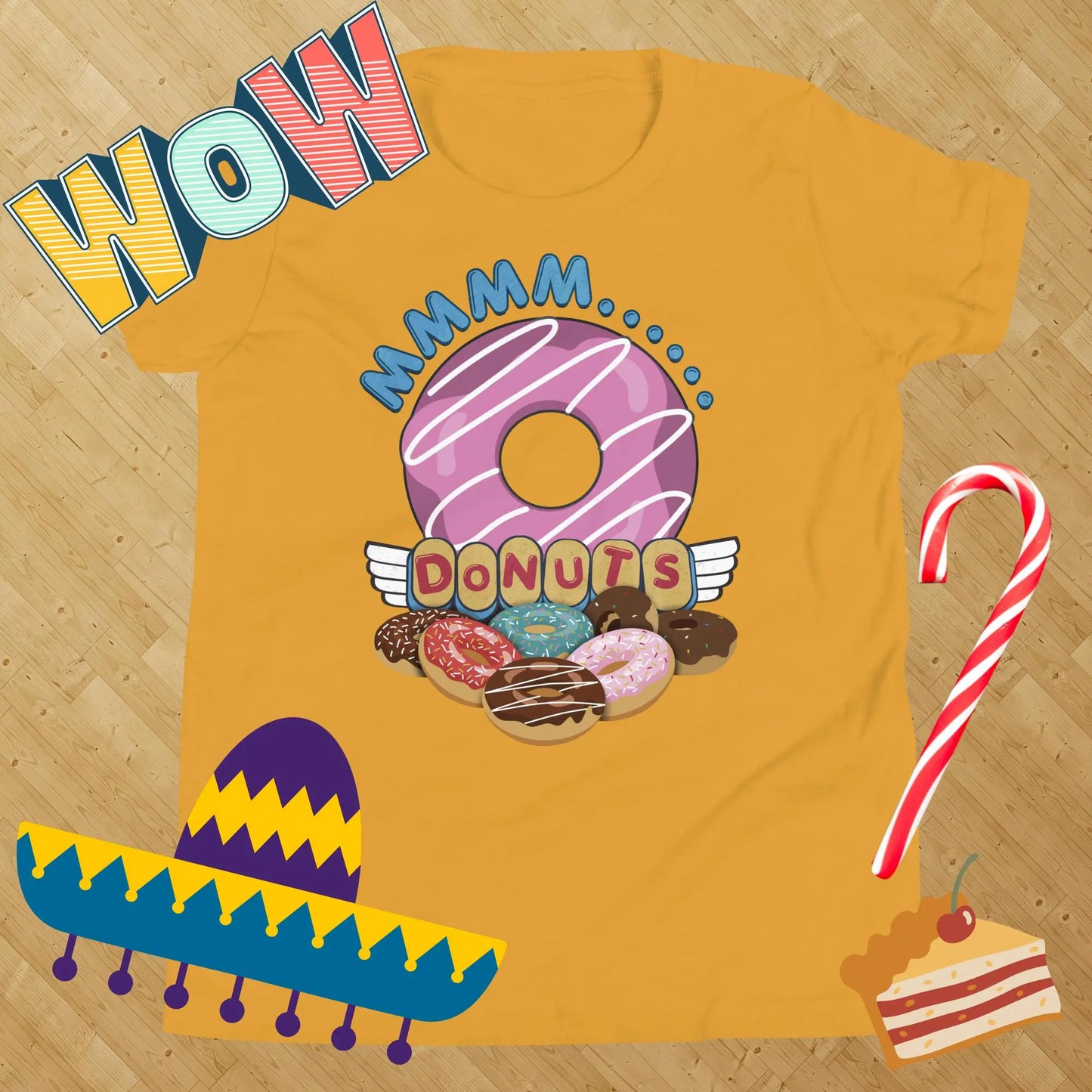 Donuts Kids t-shirt by BC Ink Works - BC Ink Works