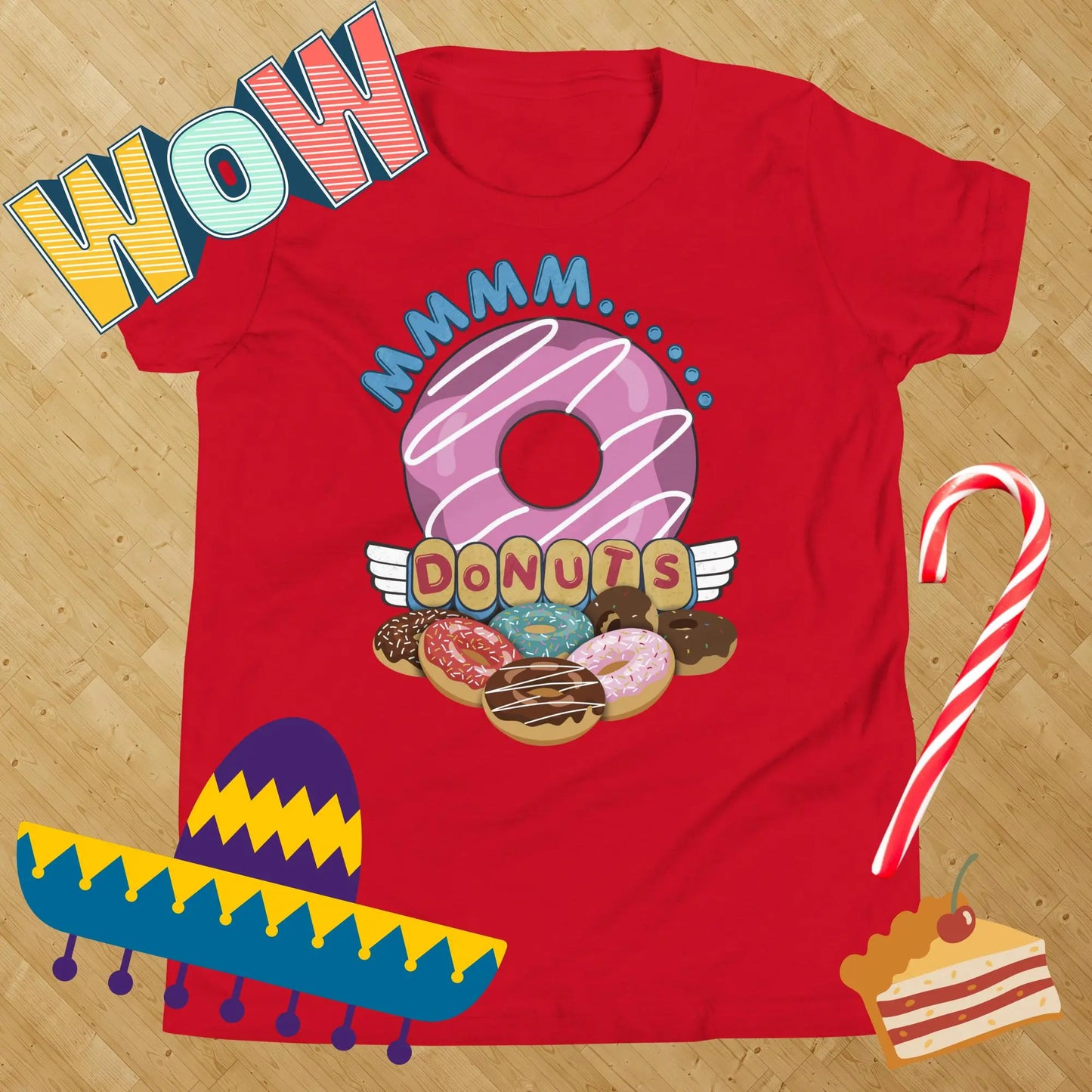 Donuts Kids t-shirt by BC Ink Works - BC Ink Works