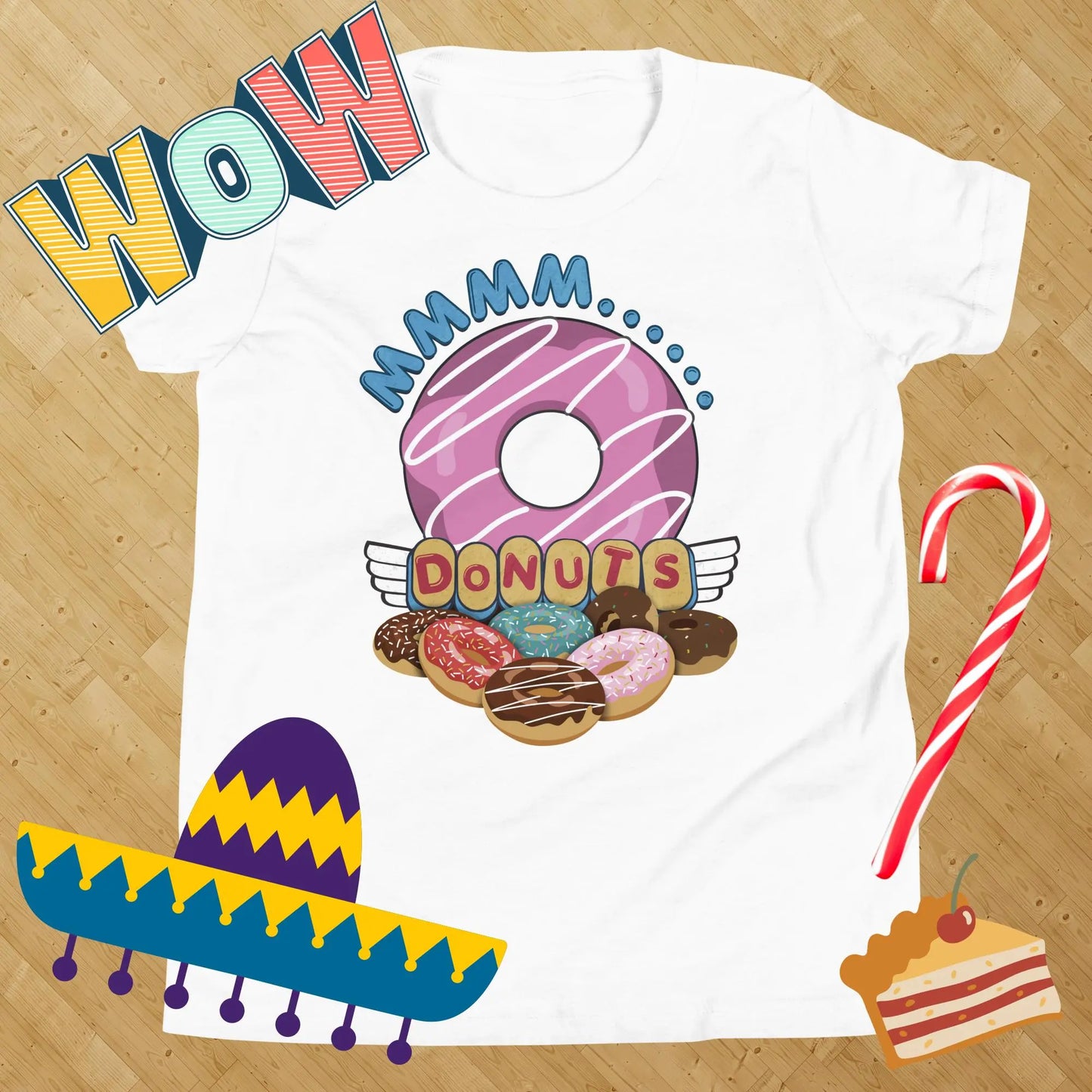Donuts Kids t-shirt by BC Ink Works - BC Ink Works