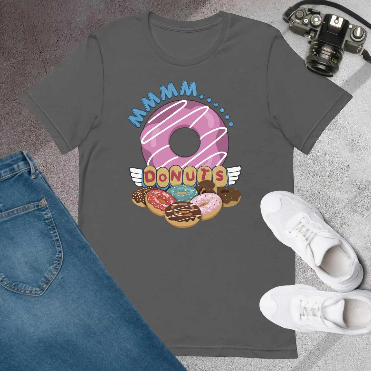 Donuts Unisex t-shirt by BC Ink Works - BC Ink Works