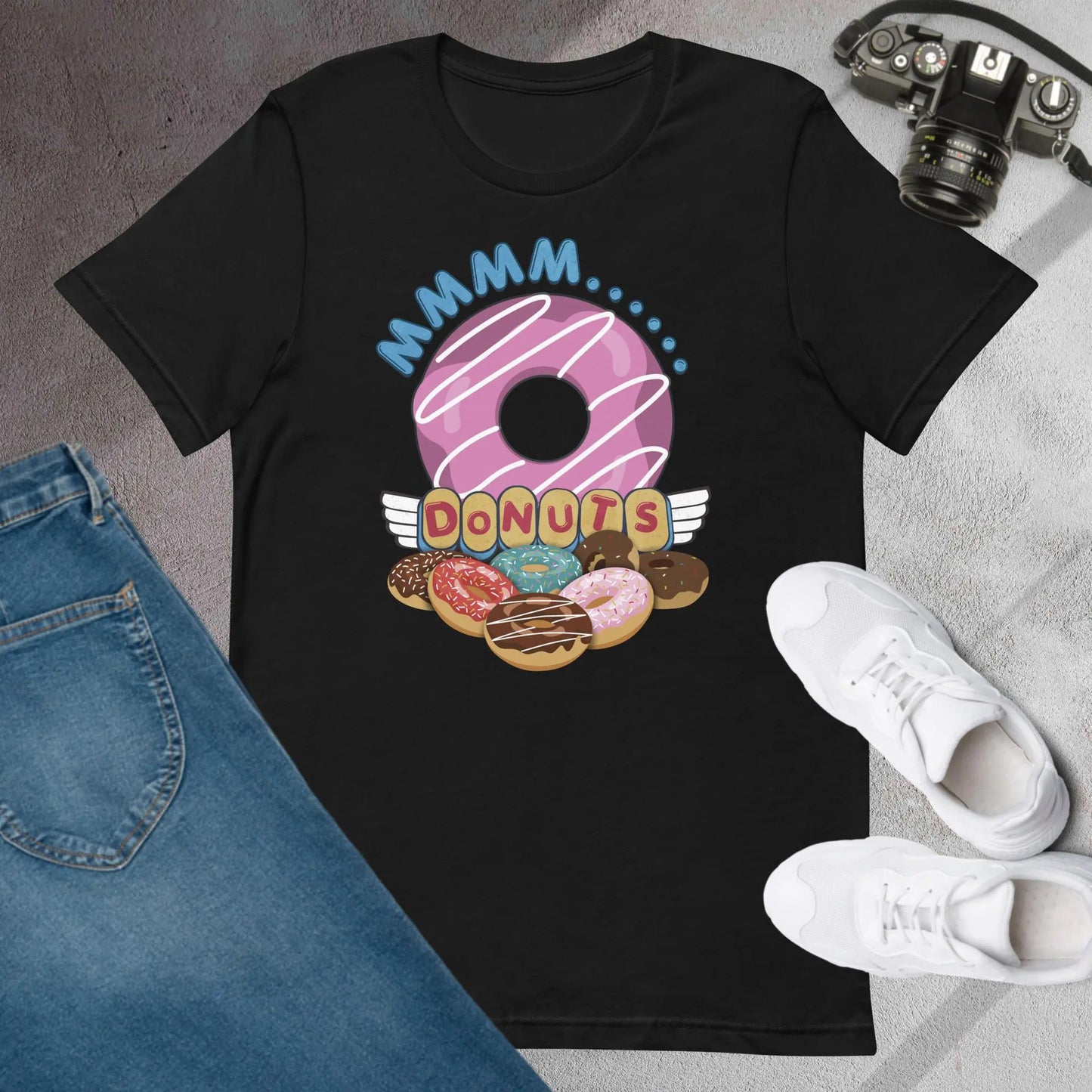 Donuts Unisex t-shirt by BC Ink Works - BC Ink Works