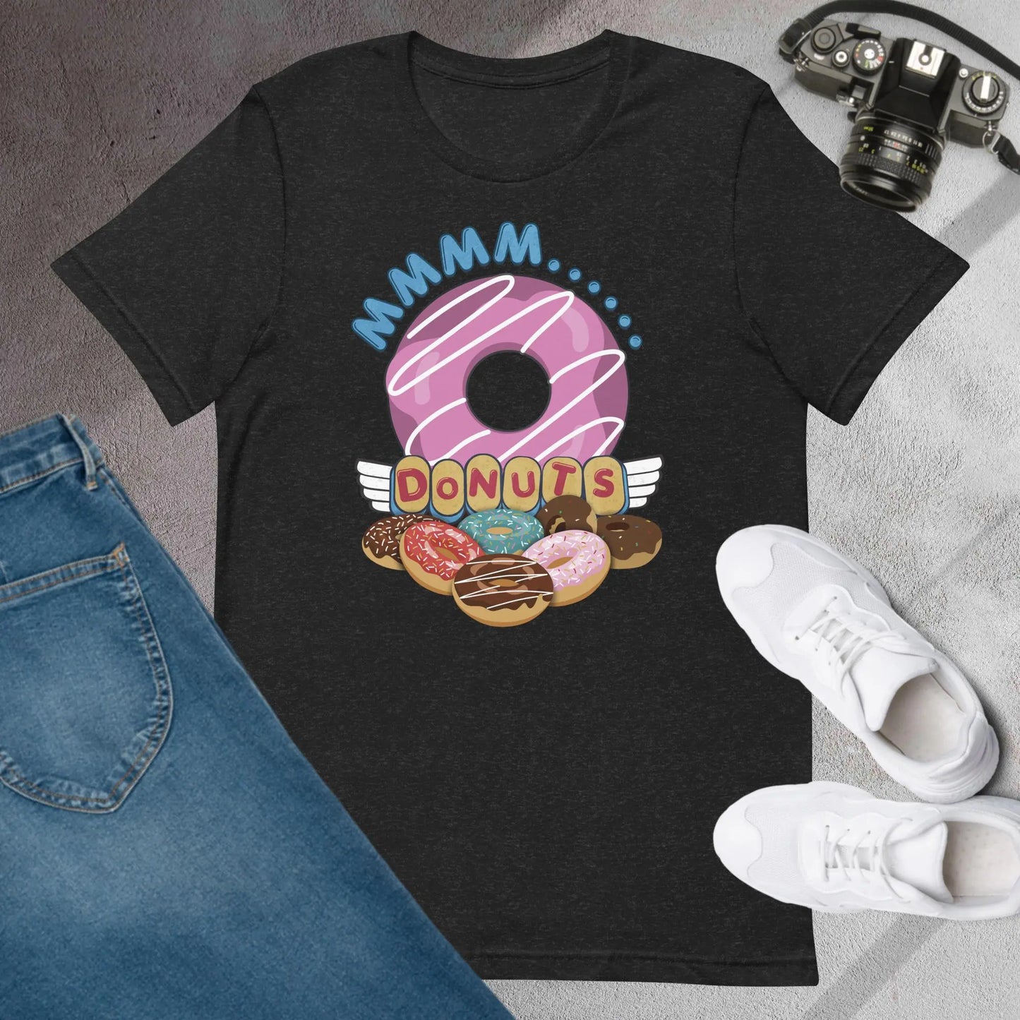 Donuts Unisex t-shirt by BC Ink Works - BC Ink Works