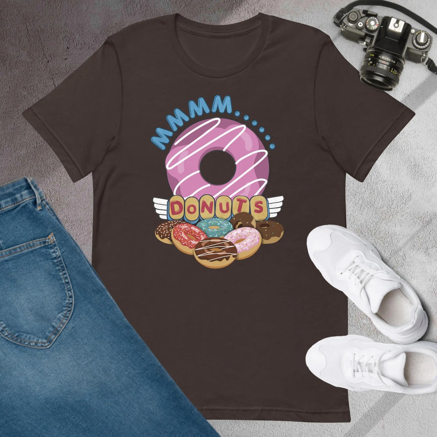 Donuts Unisex t-shirt by BC Ink Works - BC Ink Works