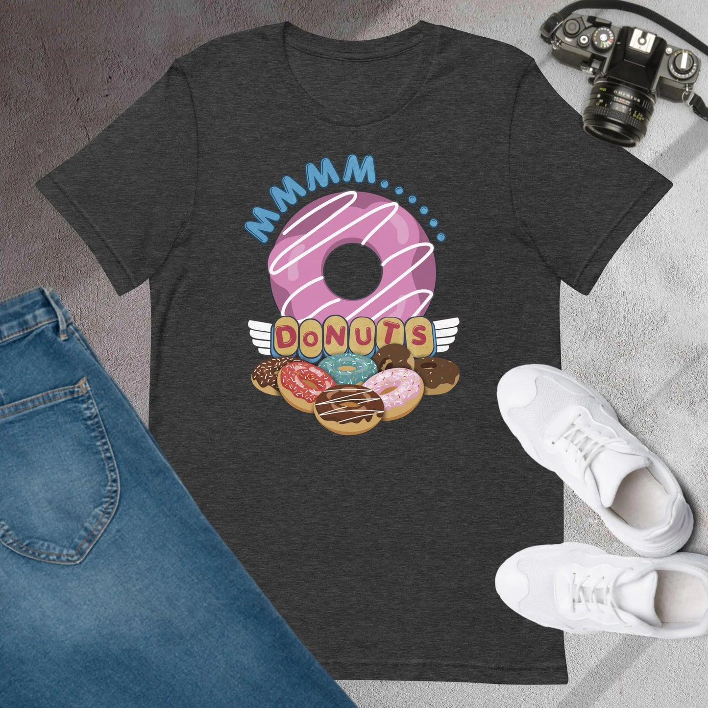 Donuts Unisex t-shirt by BC Ink Works - BC Ink Works