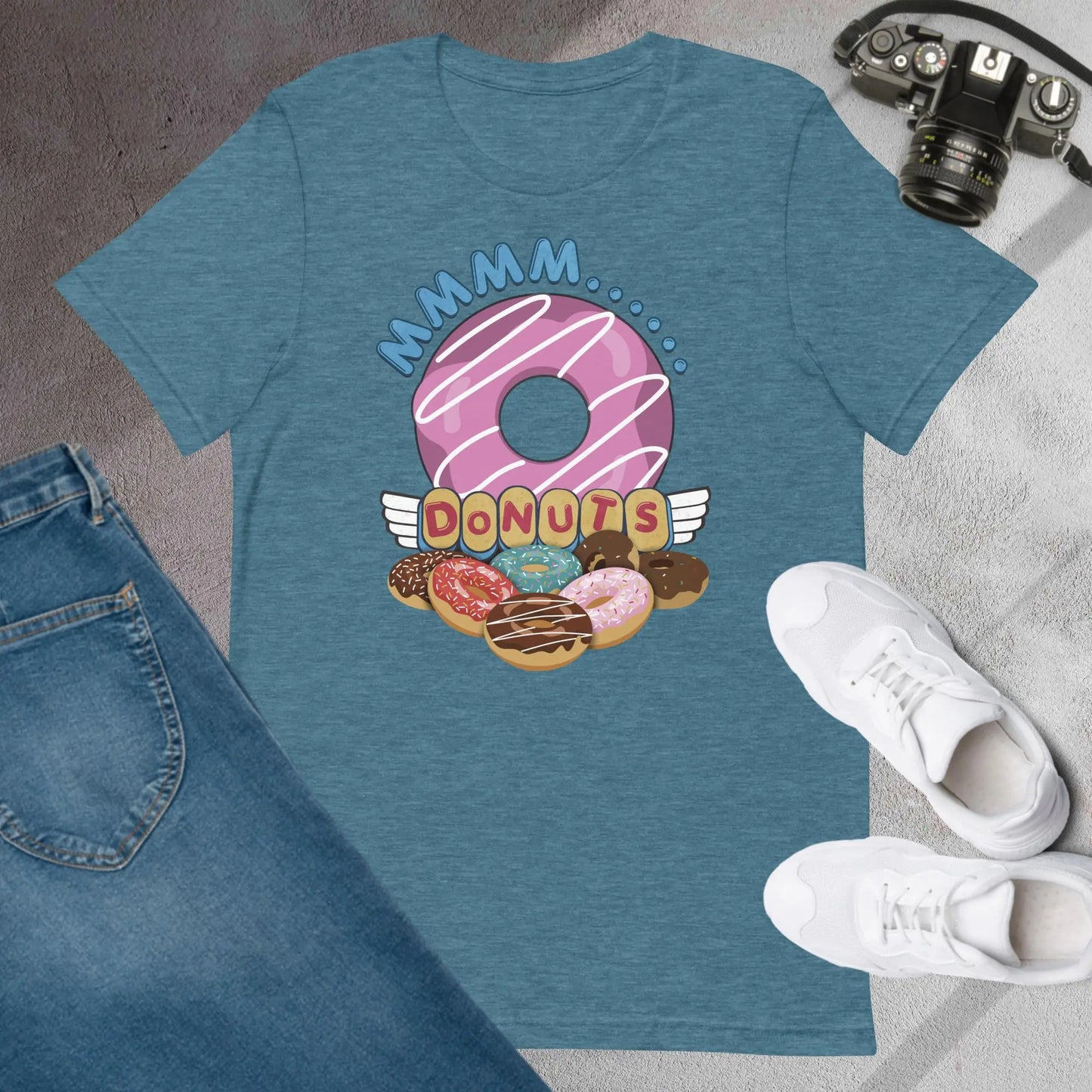 Donuts Unisex t-shirt by BC Ink Works - BC Ink Works