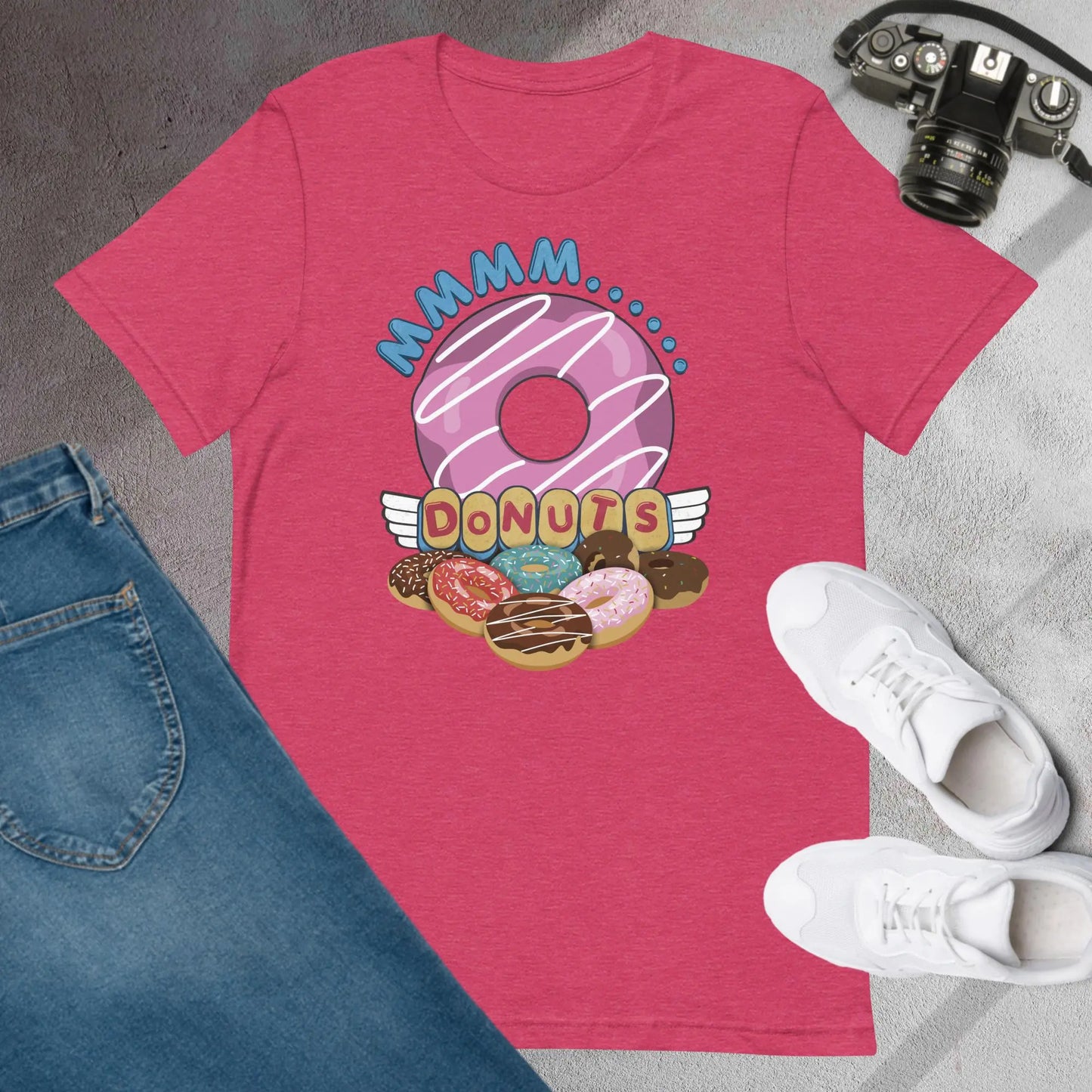 Donuts Unisex t-shirt by BC Ink Works - BC Ink Works