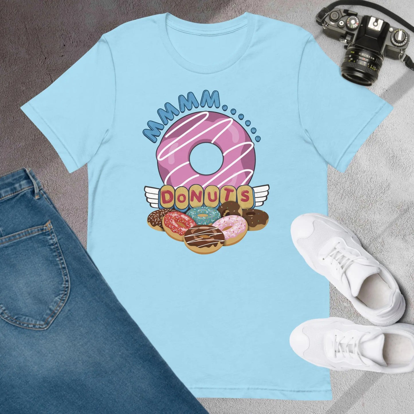 Donuts Unisex t-shirt by BC Ink Works - BC Ink Works
