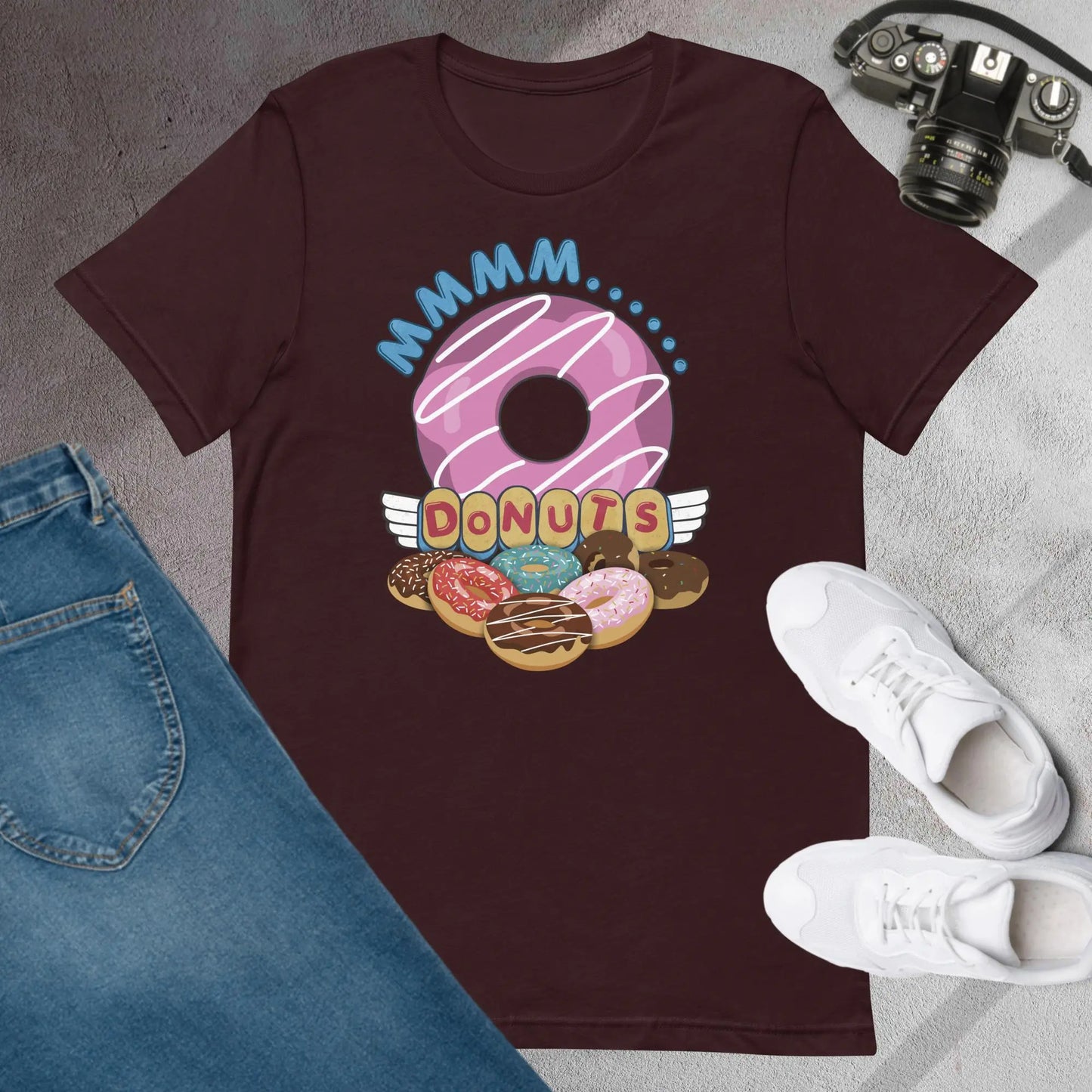 Donuts Unisex t-shirt by BC Ink Works - BC Ink Works