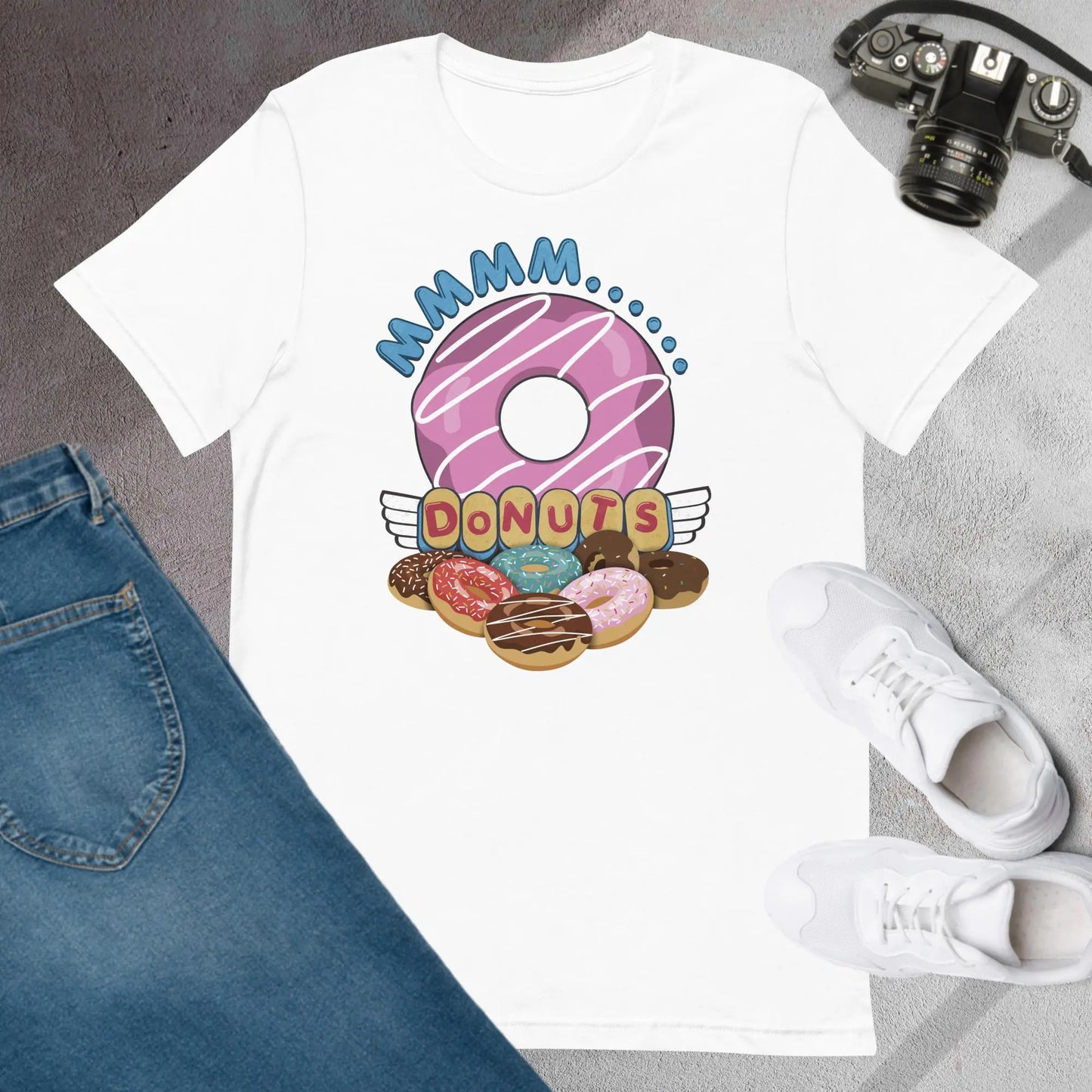 Donuts Unisex t-shirt by BC Ink Works - BC Ink Works