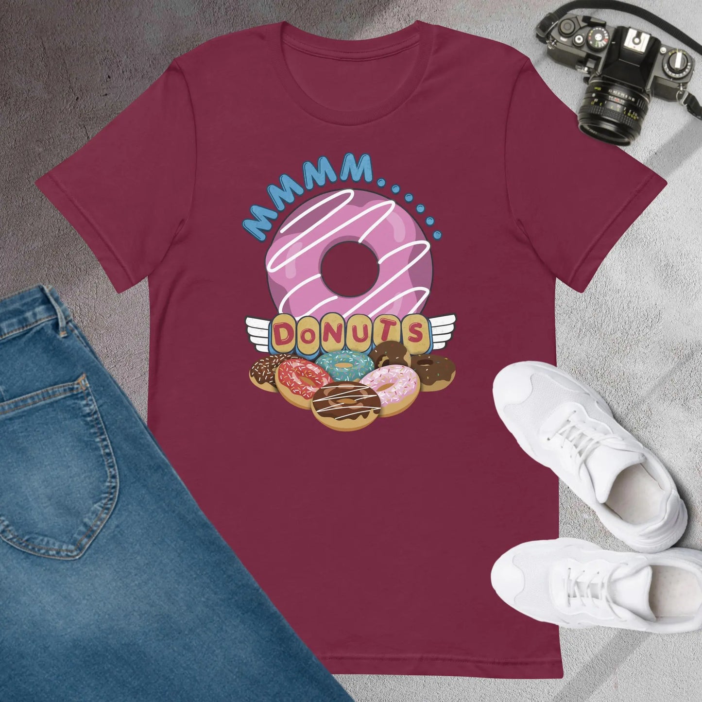 Donuts Unisex t-shirt by BC Ink Works - BC Ink Works