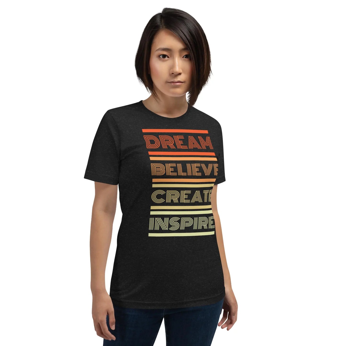 Dream Believe Unisex t-shirt by BC Ink Works