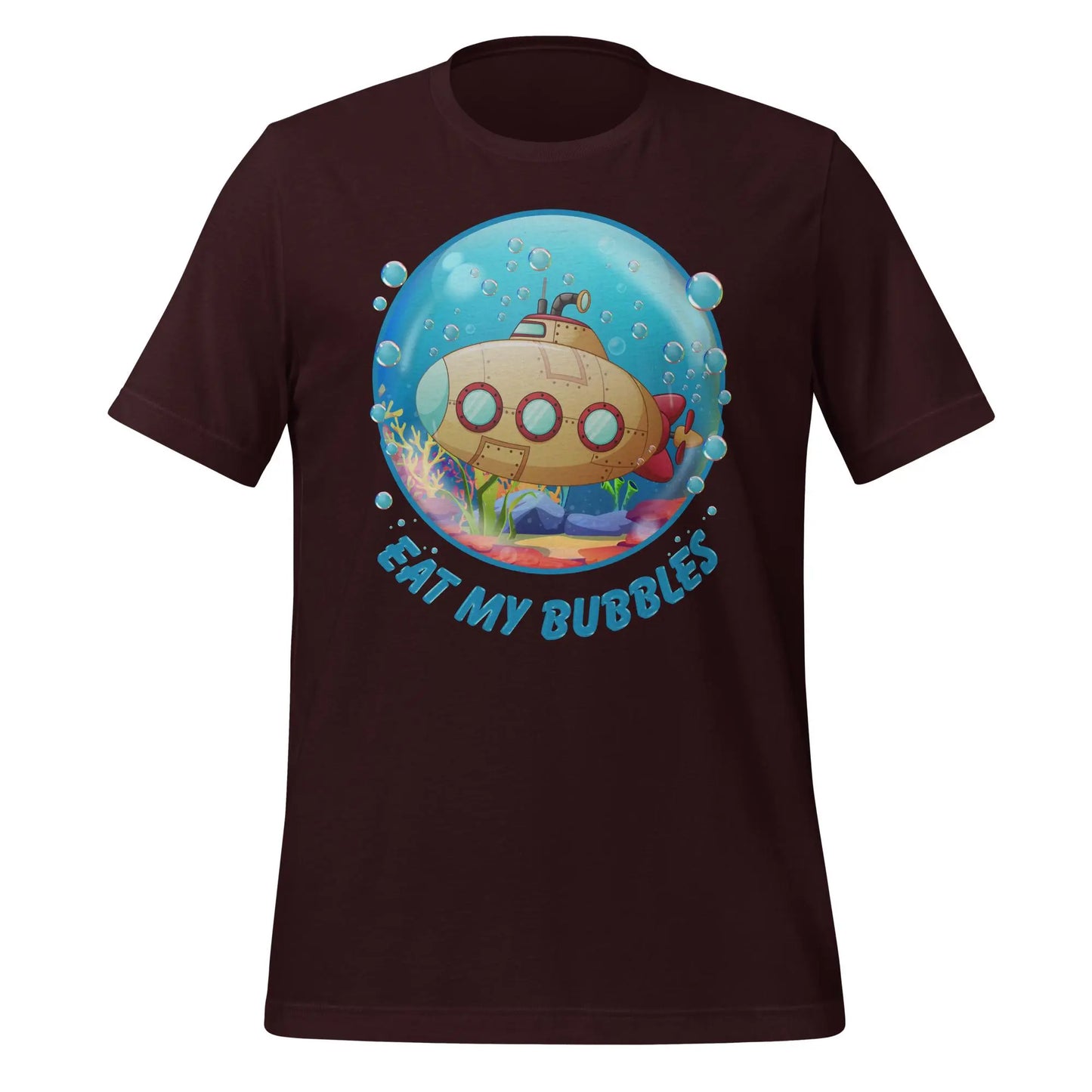 Eat my Bubbles Submarine Unisex t-shirt by BC Ink Works - BC Ink Works