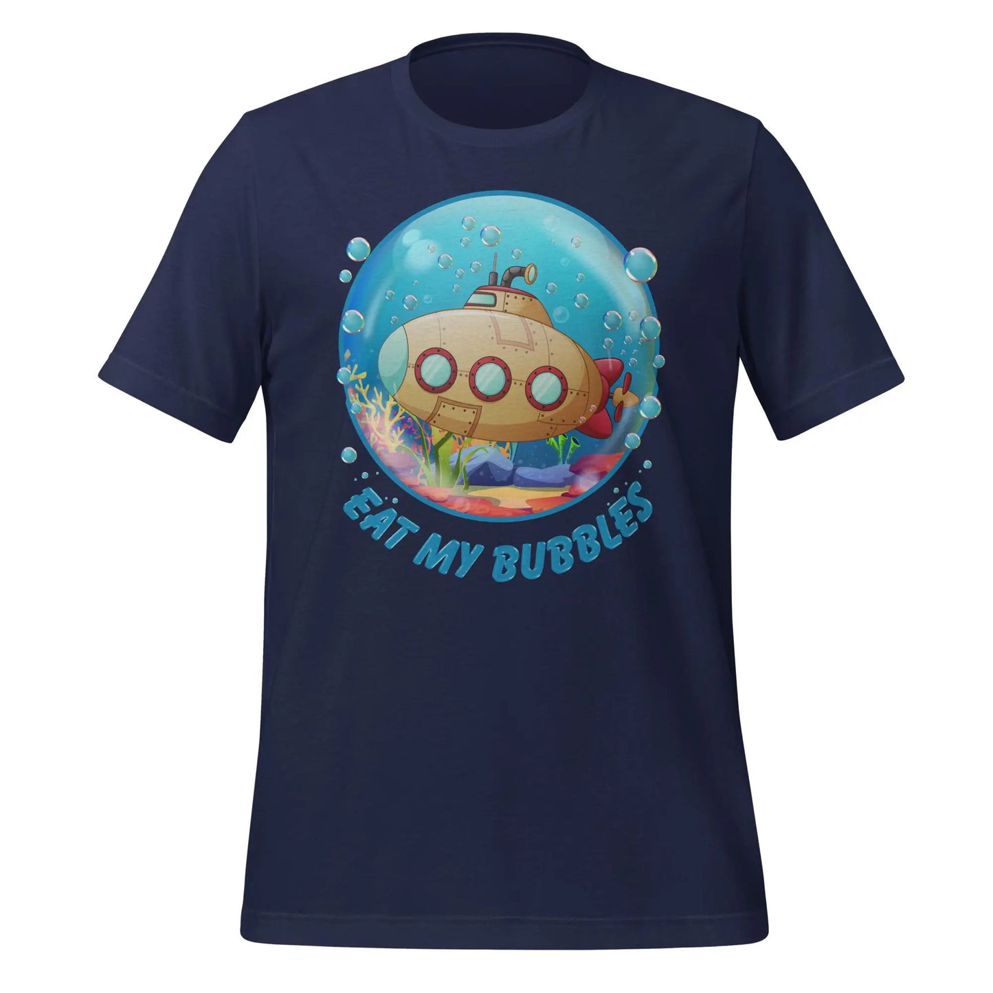 Eat my Bubbles Submarine Unisex t-shirt by BC Ink Works - BC Ink Works