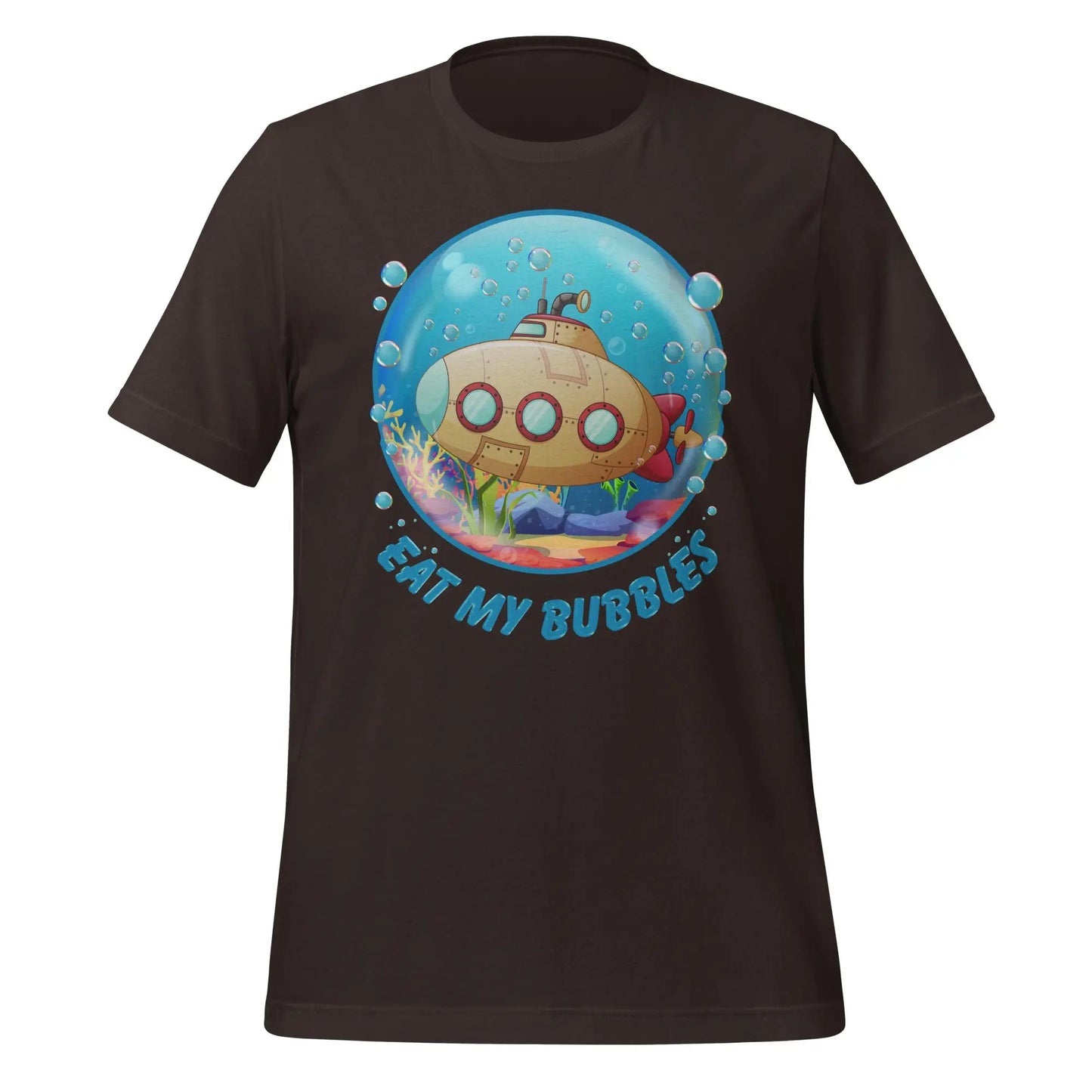 Eat my Bubbles Submarine Unisex t-shirt by BC Ink Works - BC Ink Works