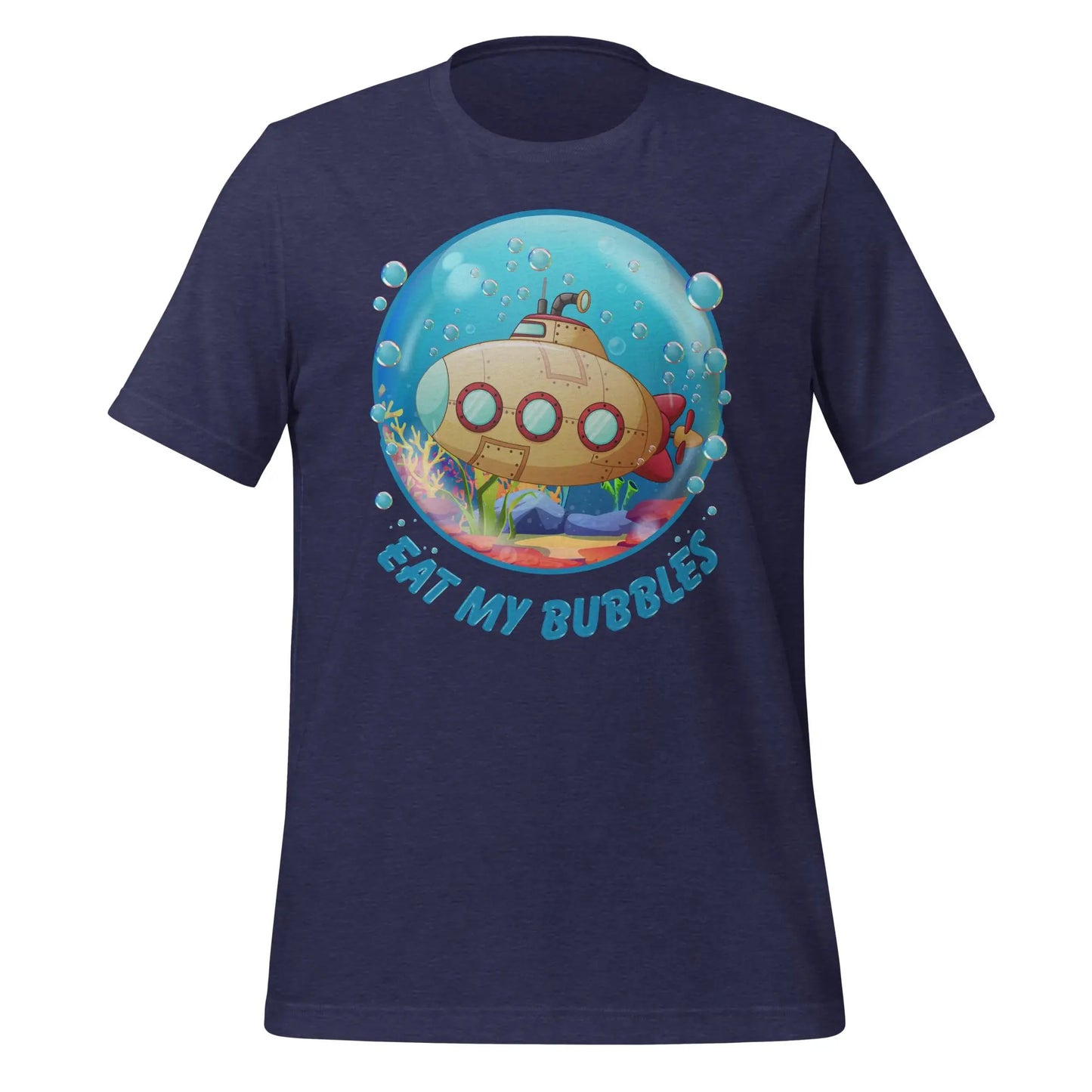Eat my Bubbles Submarine Unisex t-shirt by BC Ink Works - BC Ink Works