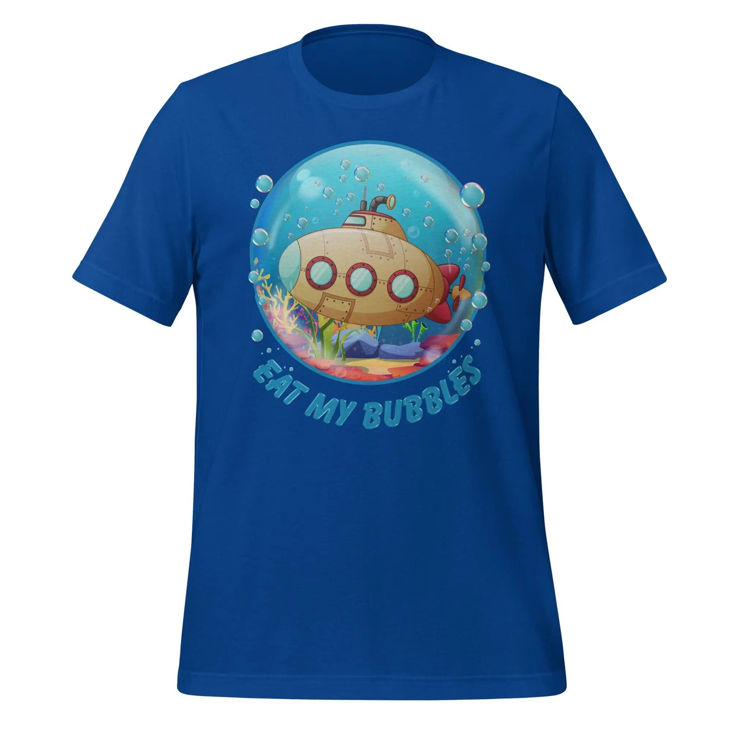 Eat my Bubbles Submarine Unisex t-shirt by BC Ink Works - BC Ink Works