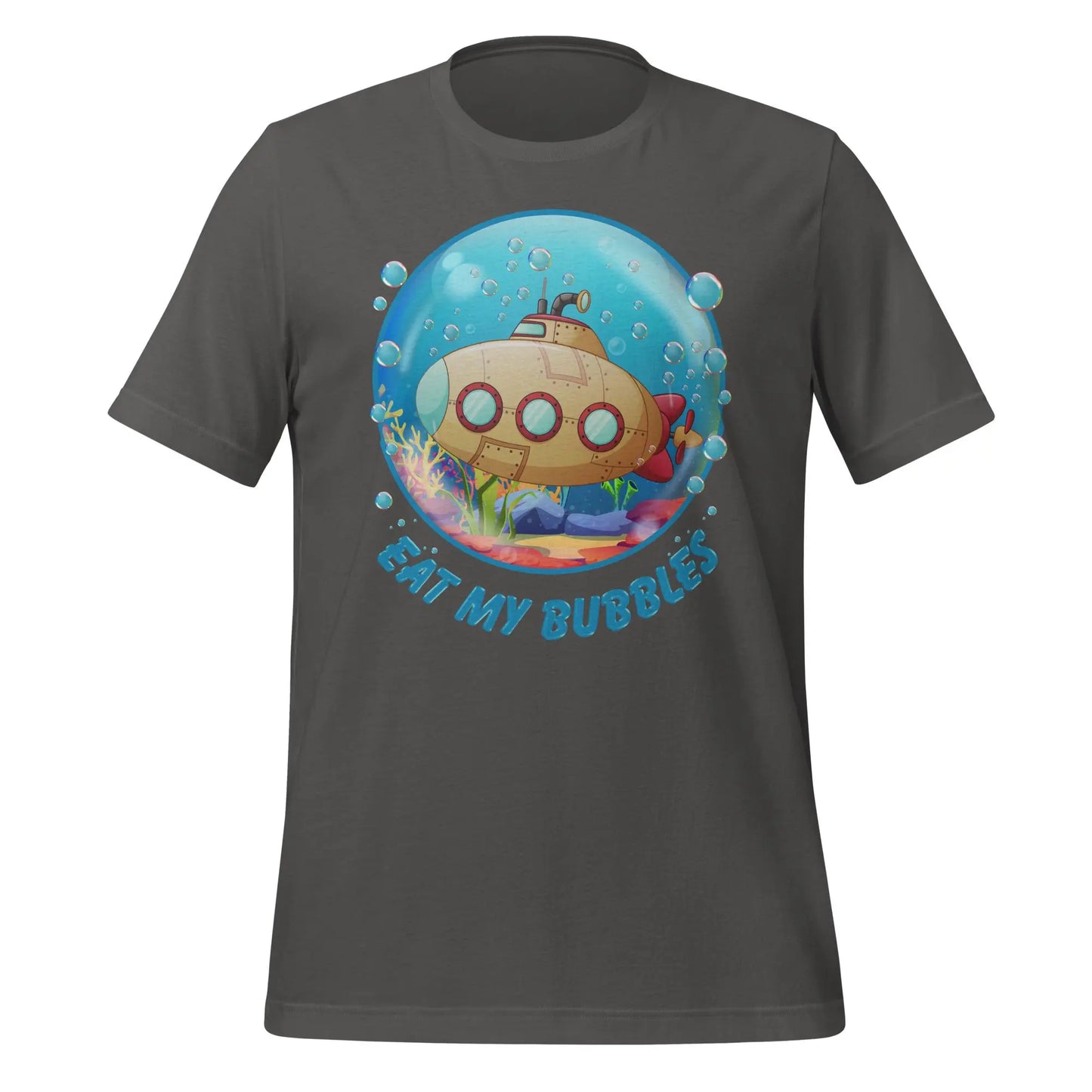 Eat my Bubbles Submarine Unisex t-shirt by BC Ink Works - BC Ink Works