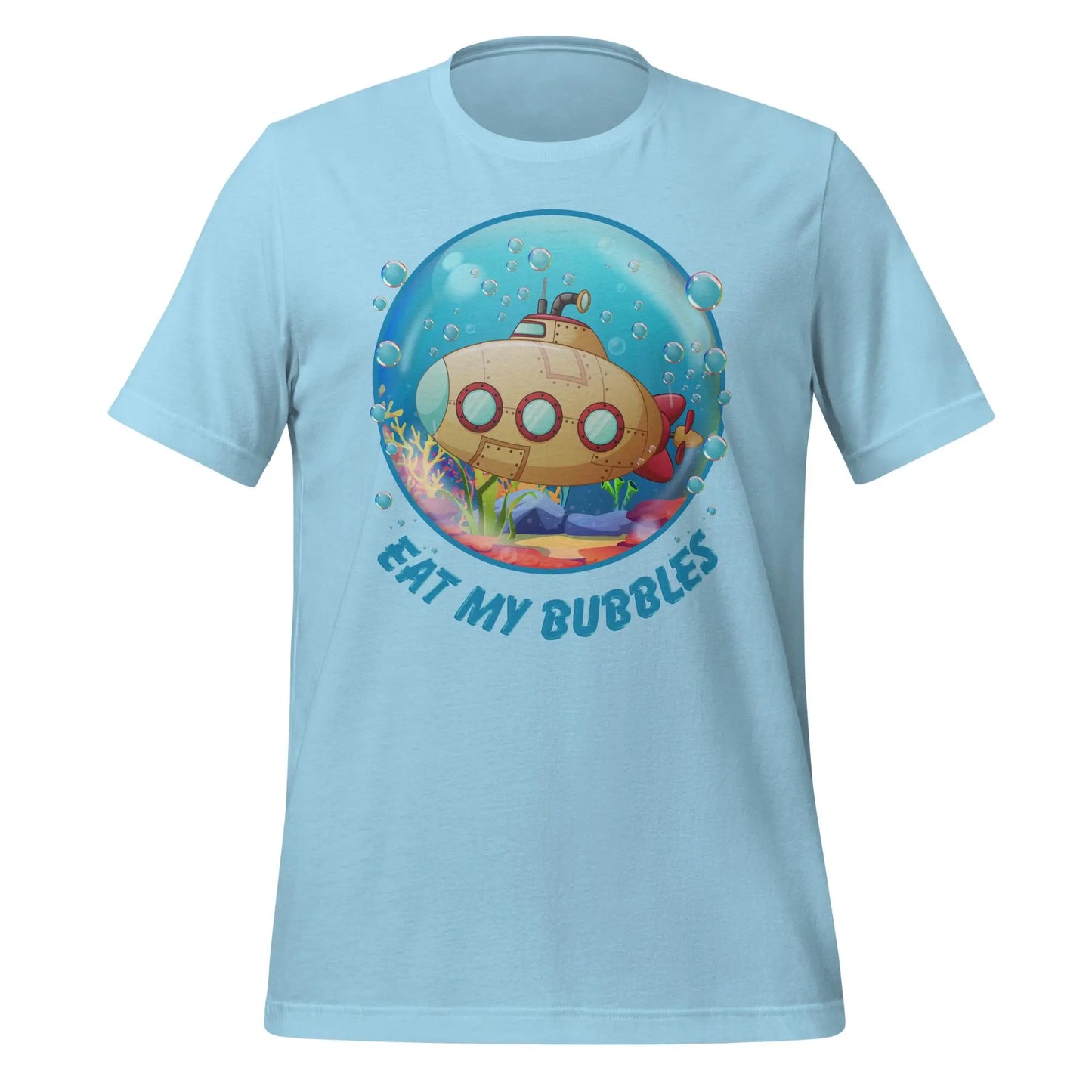 Eat my Bubbles Submarine Unisex t-shirt by BC Ink Works - BC Ink Works
