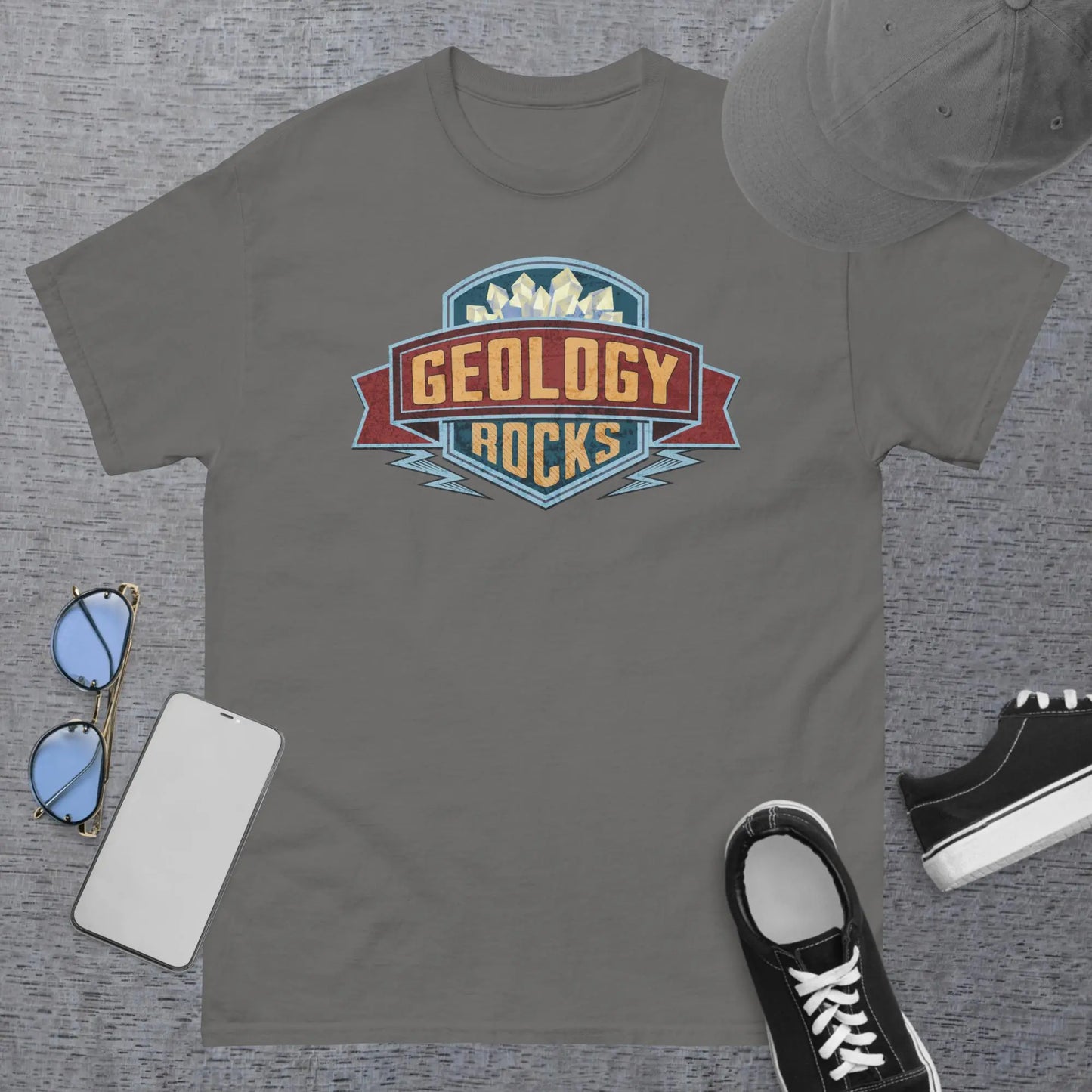 Geology Rocks Men's Classic t-shirt by BC Ink Works - BC Ink Works