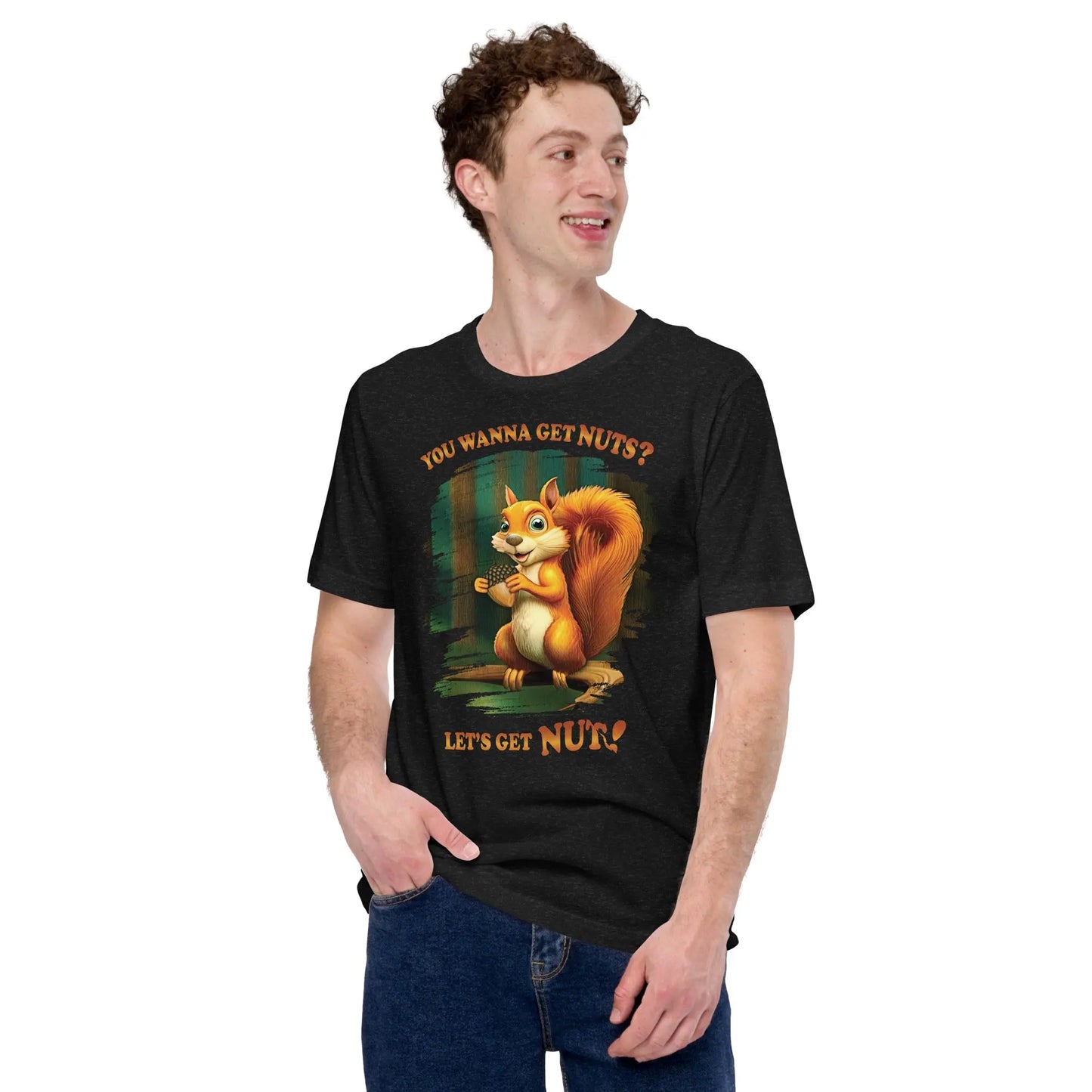Get Nuts Unisex t-shirt by BC Ink Works