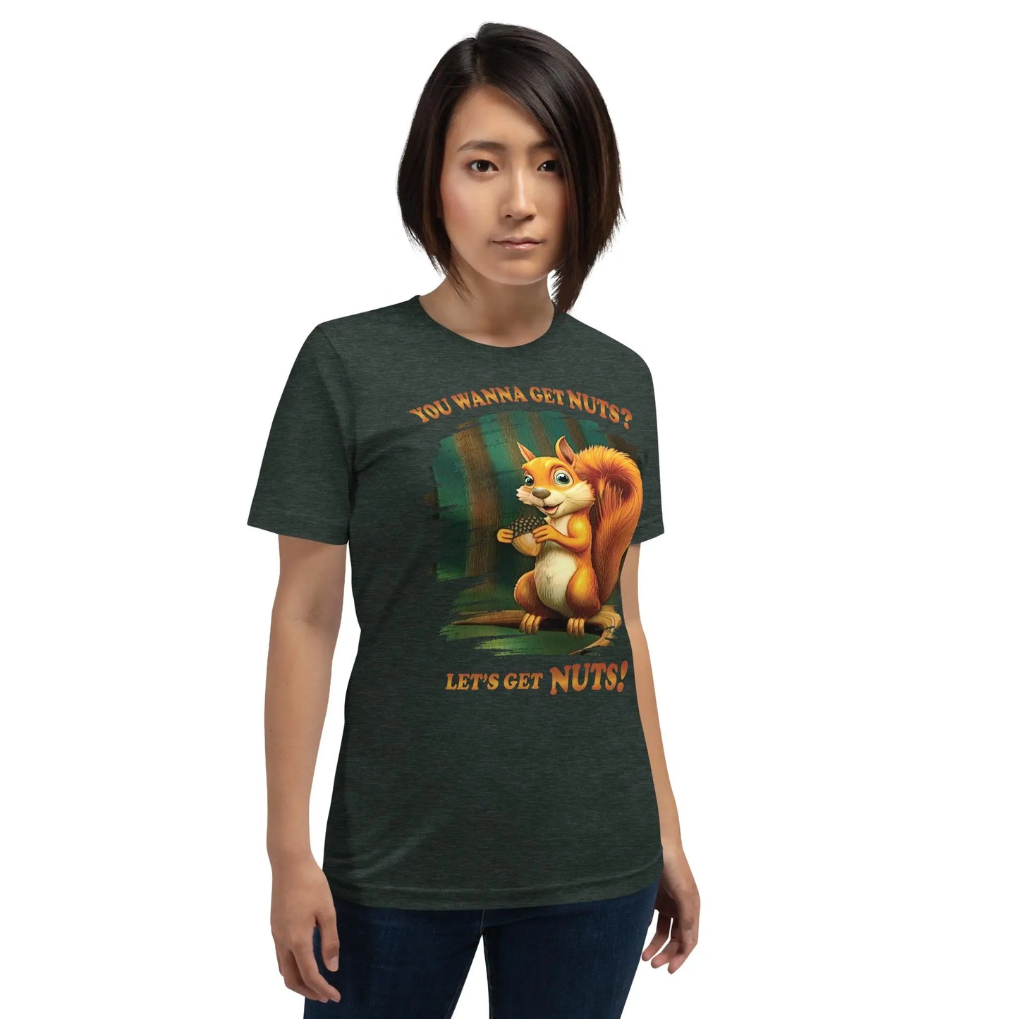 Get Nuts Unisex t-shirt by BC Ink Works