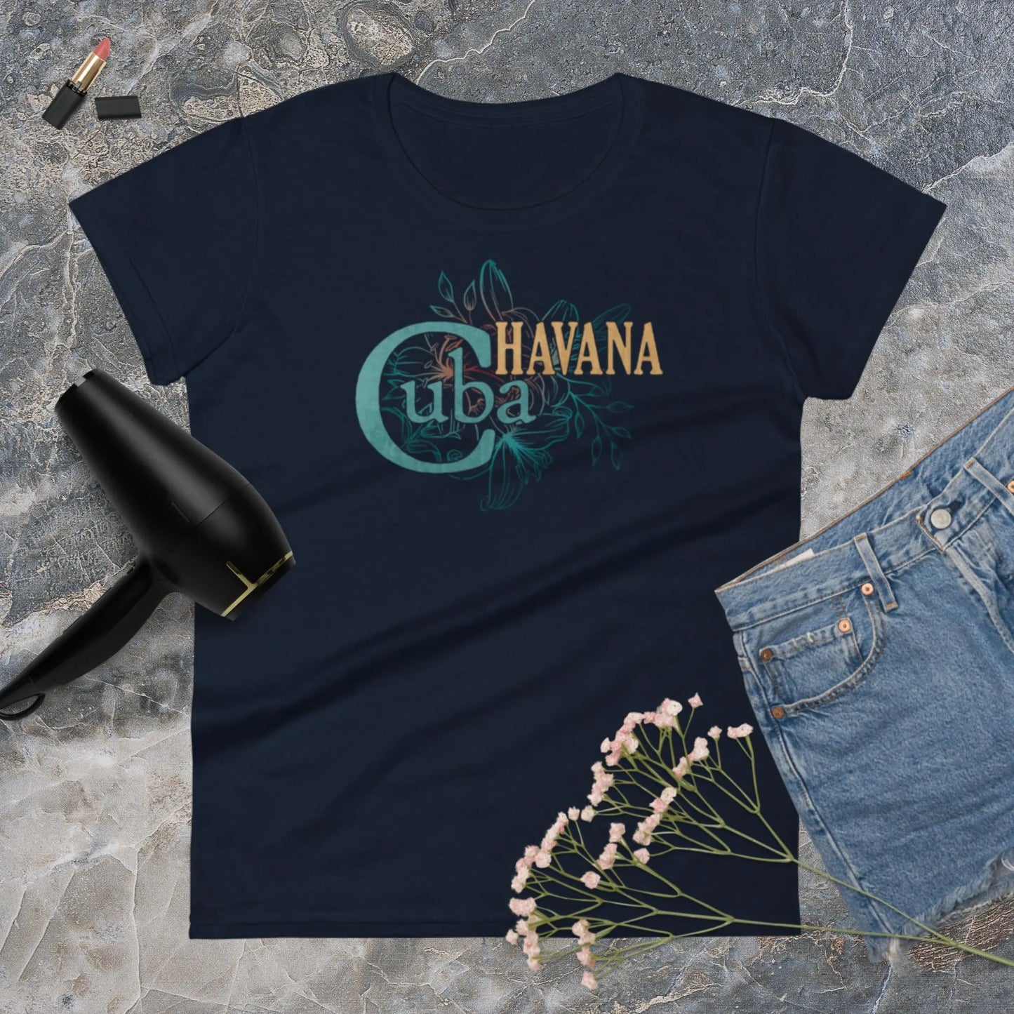 Havana Women's Fashion Fit t-shirt by BC Ink Works - BC Ink Works