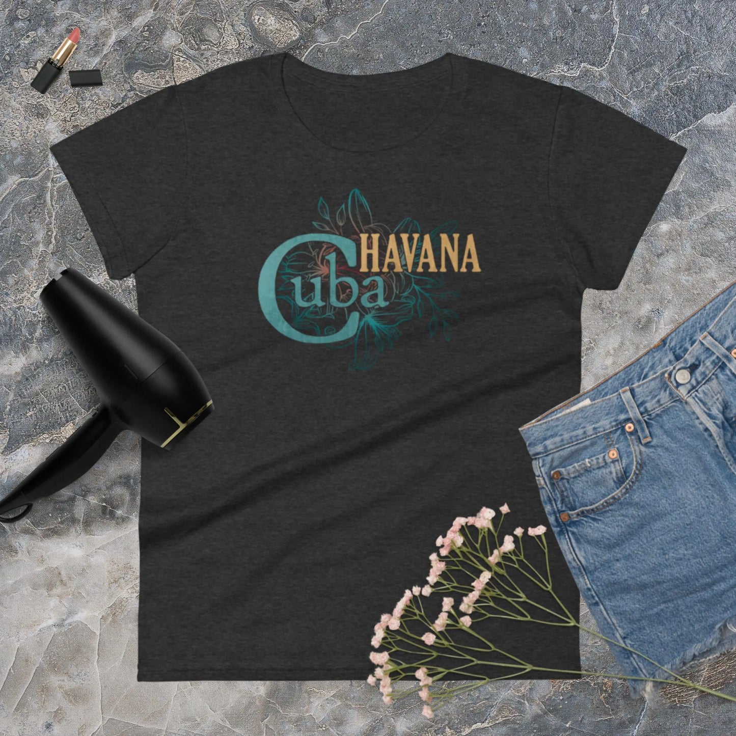Havana Women's Fashion Fit t-shirt by BC Ink Works - BC Ink Works
