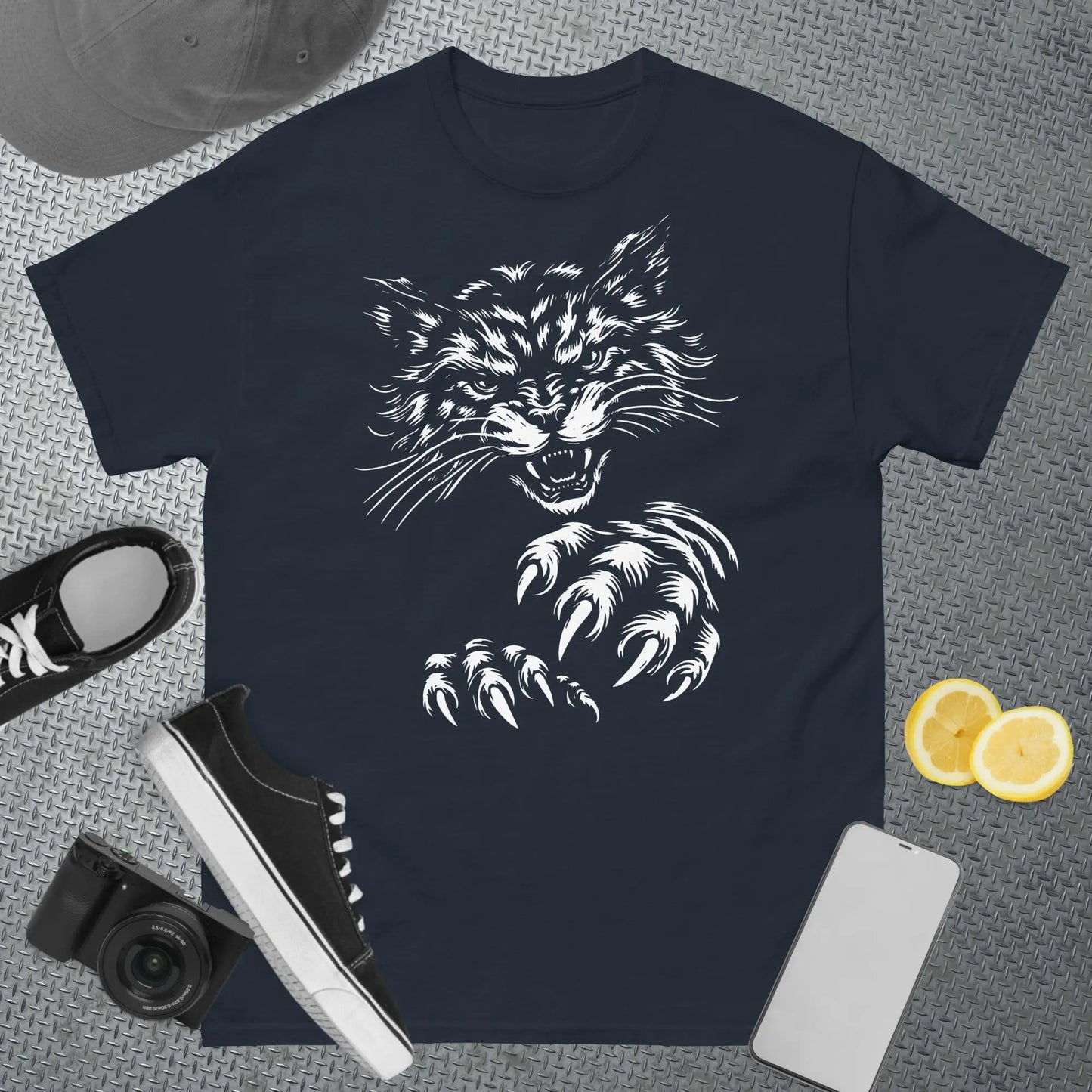Jungle Cat Men's Classic t-shirt by BC Ink Works - BC Ink Works