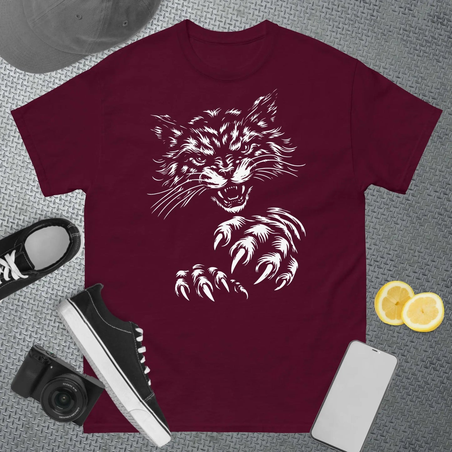 Jungle Cat Men's Classic t-shirt by BC Ink Works - BC Ink Works