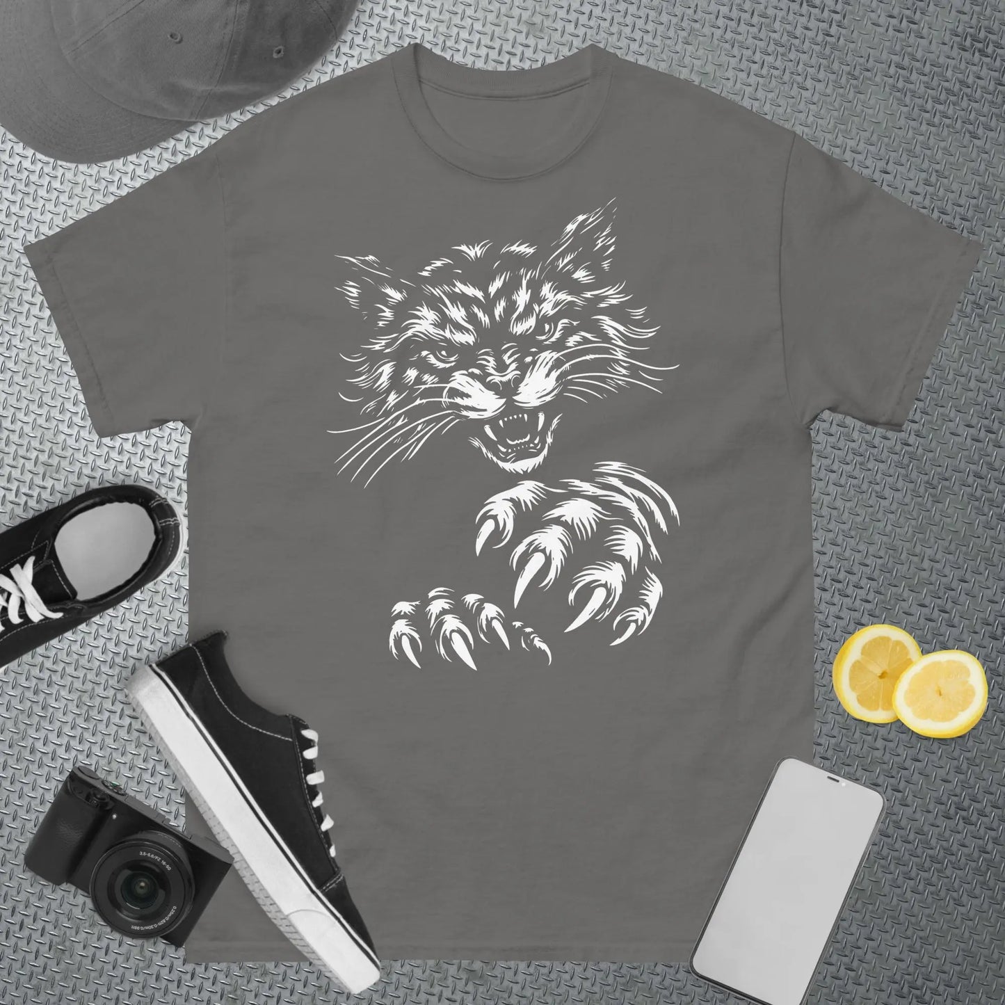 Jungle Cat Men's Classic t-shirt by BC Ink Works - BC Ink Works