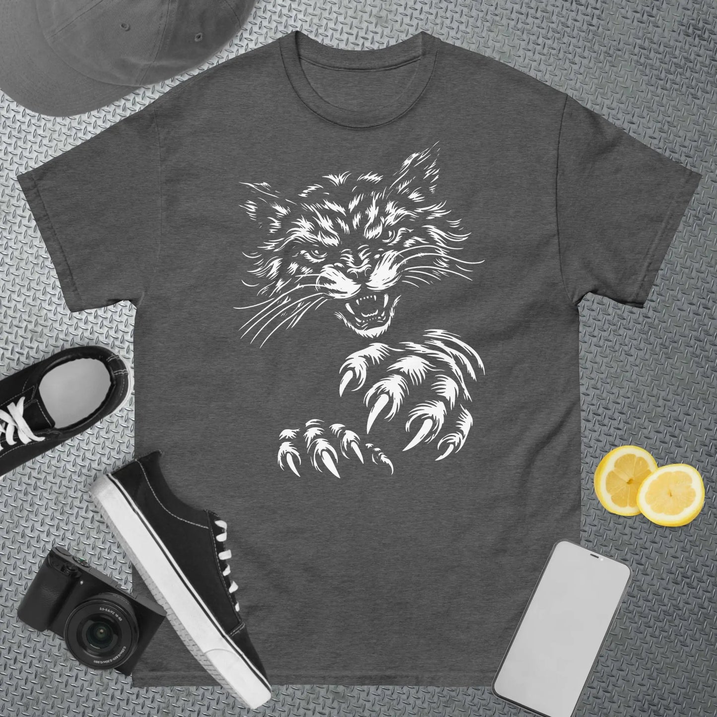 Jungle Cat Men's Classic t-shirt by BC Ink Works - BC Ink Works