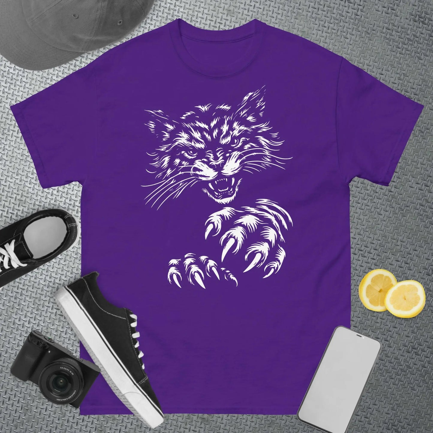 Jungle Cat Men's Classic t-shirt by BC Ink Works - BC Ink Works