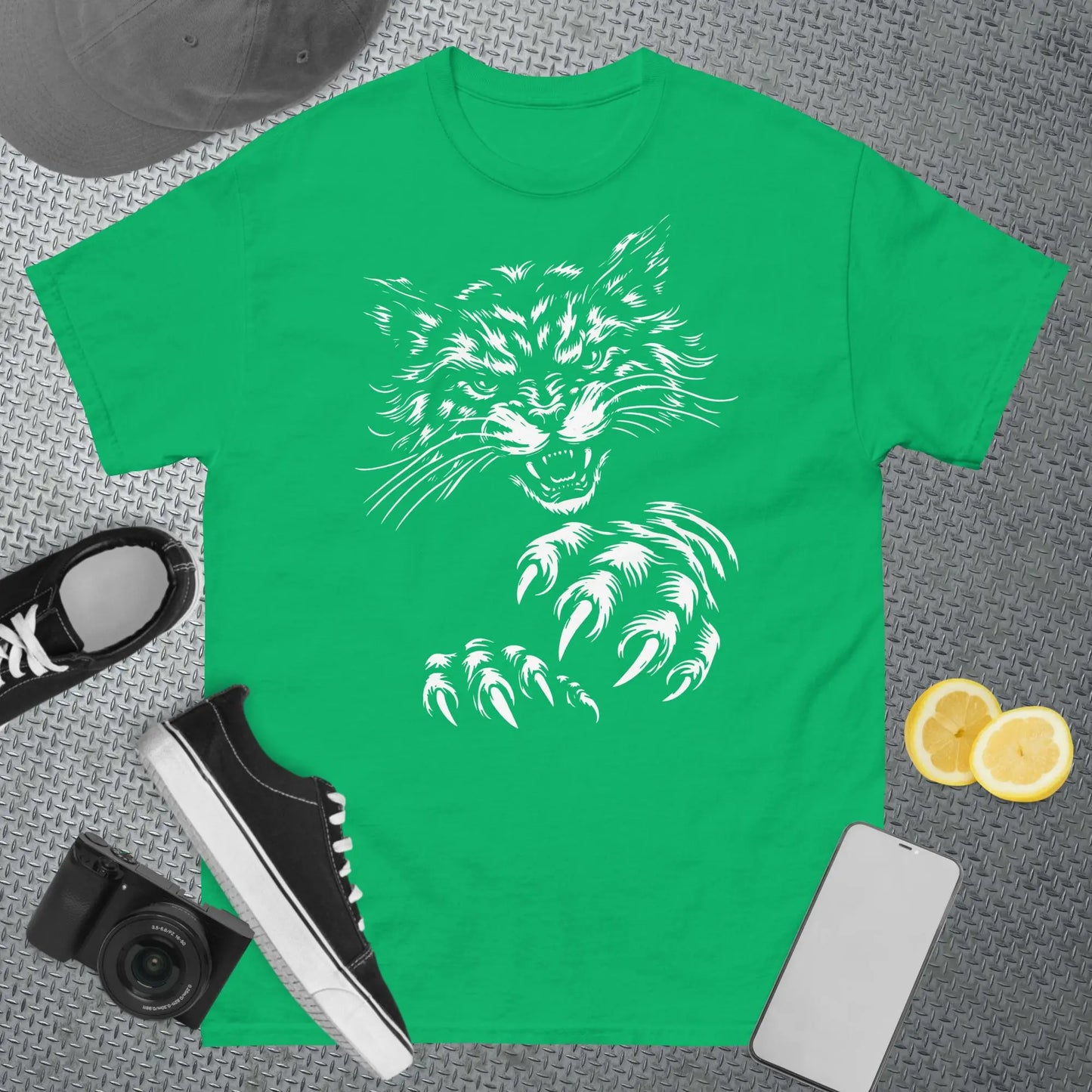 Jungle Cat Men's Classic t-shirt by BC Ink Works - BC Ink Works