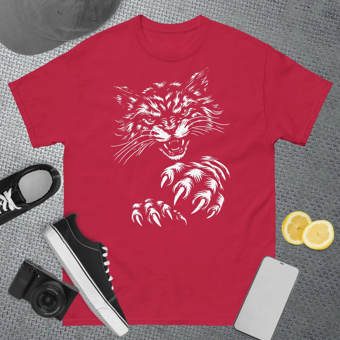 Jungle Cat Men's Classic t-shirt by BC Ink Works - BC Ink Works