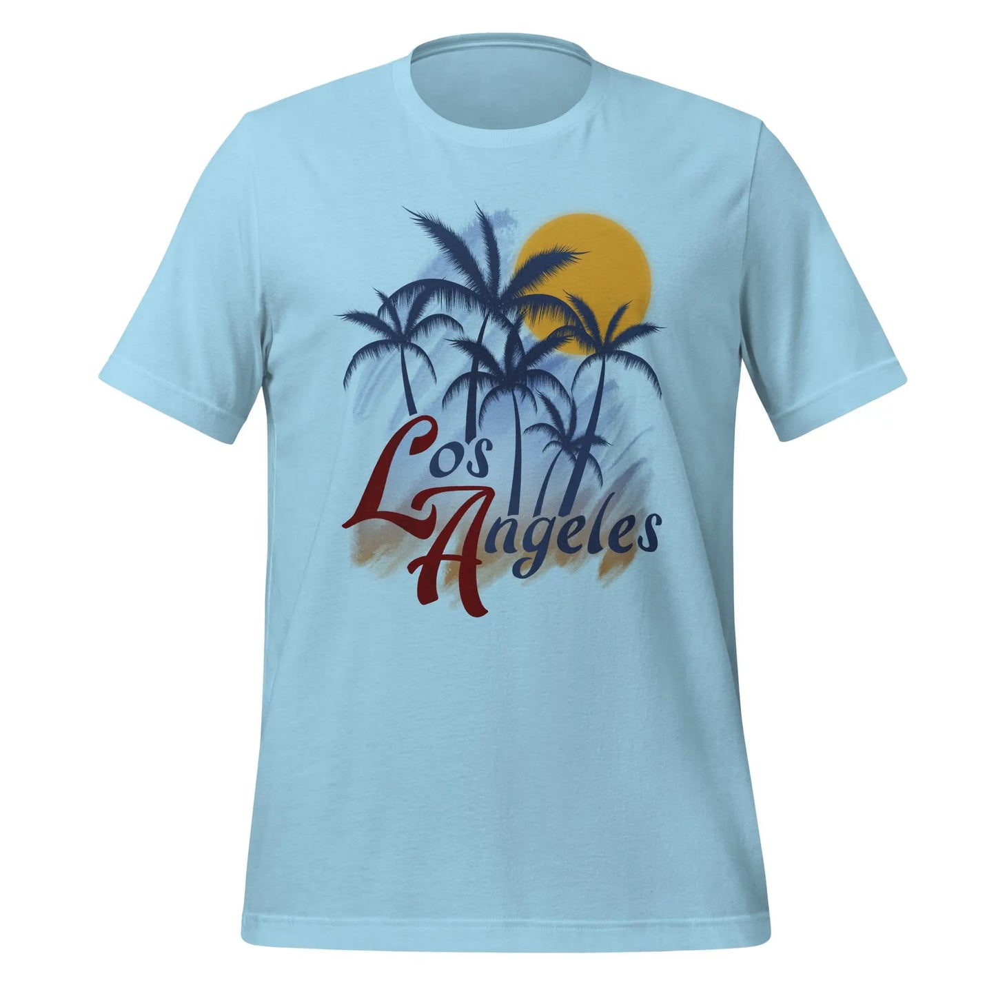 Los Angeles Palm trees Unisex t-shirt by BC Ink Works - BC Ink Works