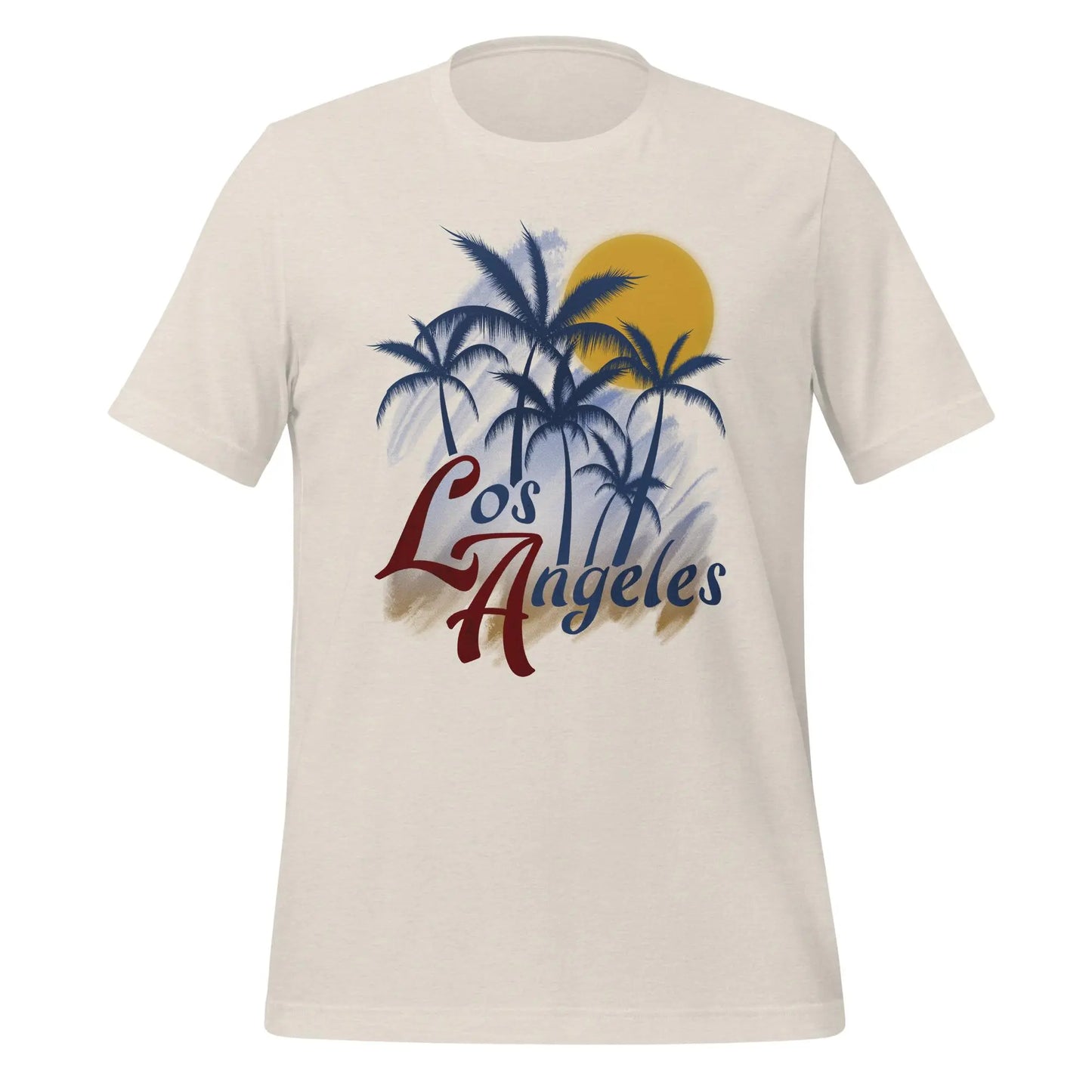Los Angeles Palm trees Unisex t-shirt by BC Ink Works - BC Ink Works