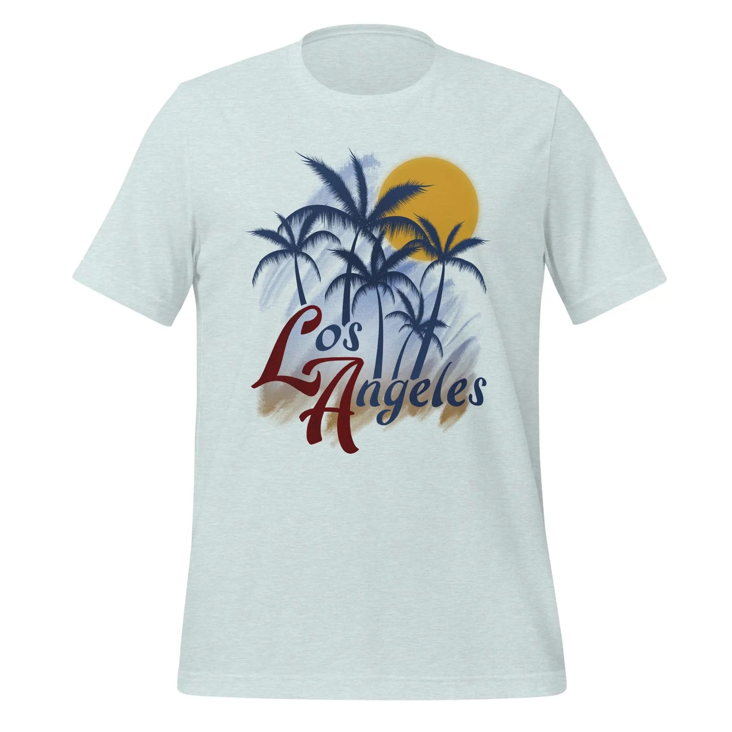 Los Angeles Palm trees Unisex t-shirt by BC Ink Works - BC Ink Works