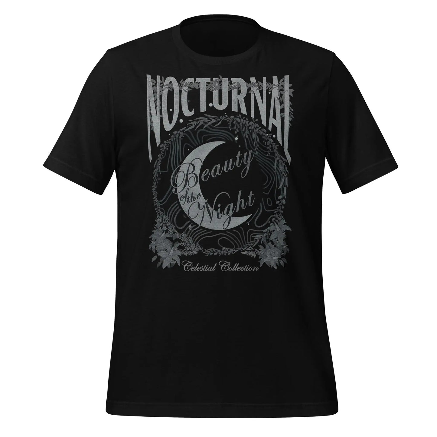 Nocturnal white Unisex t-shirt by BC Ink Works - BC Ink Works