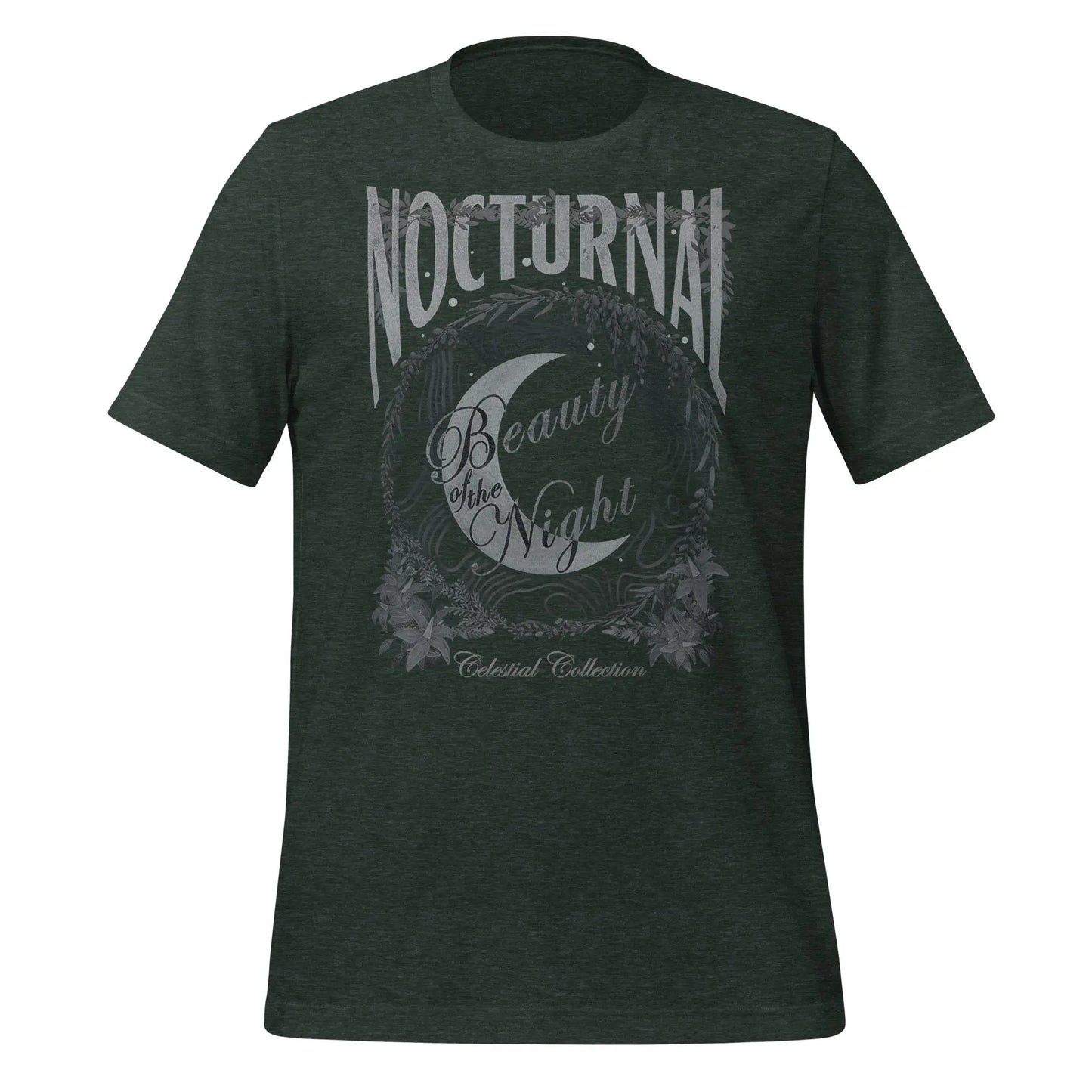 Nocturnal white Unisex t-shirt by BC Ink Works - BC Ink Works