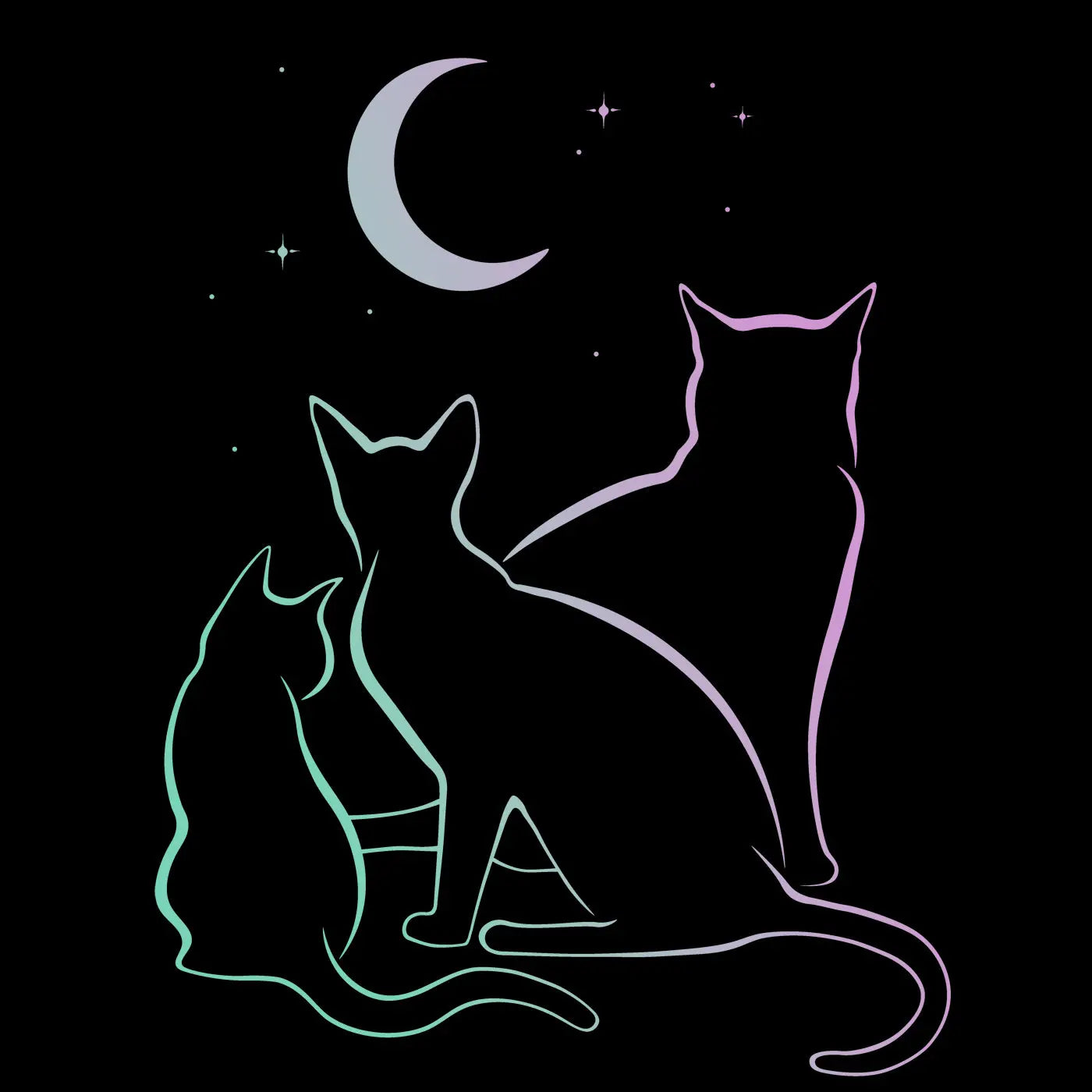Moon-Cats - BC Ink Works