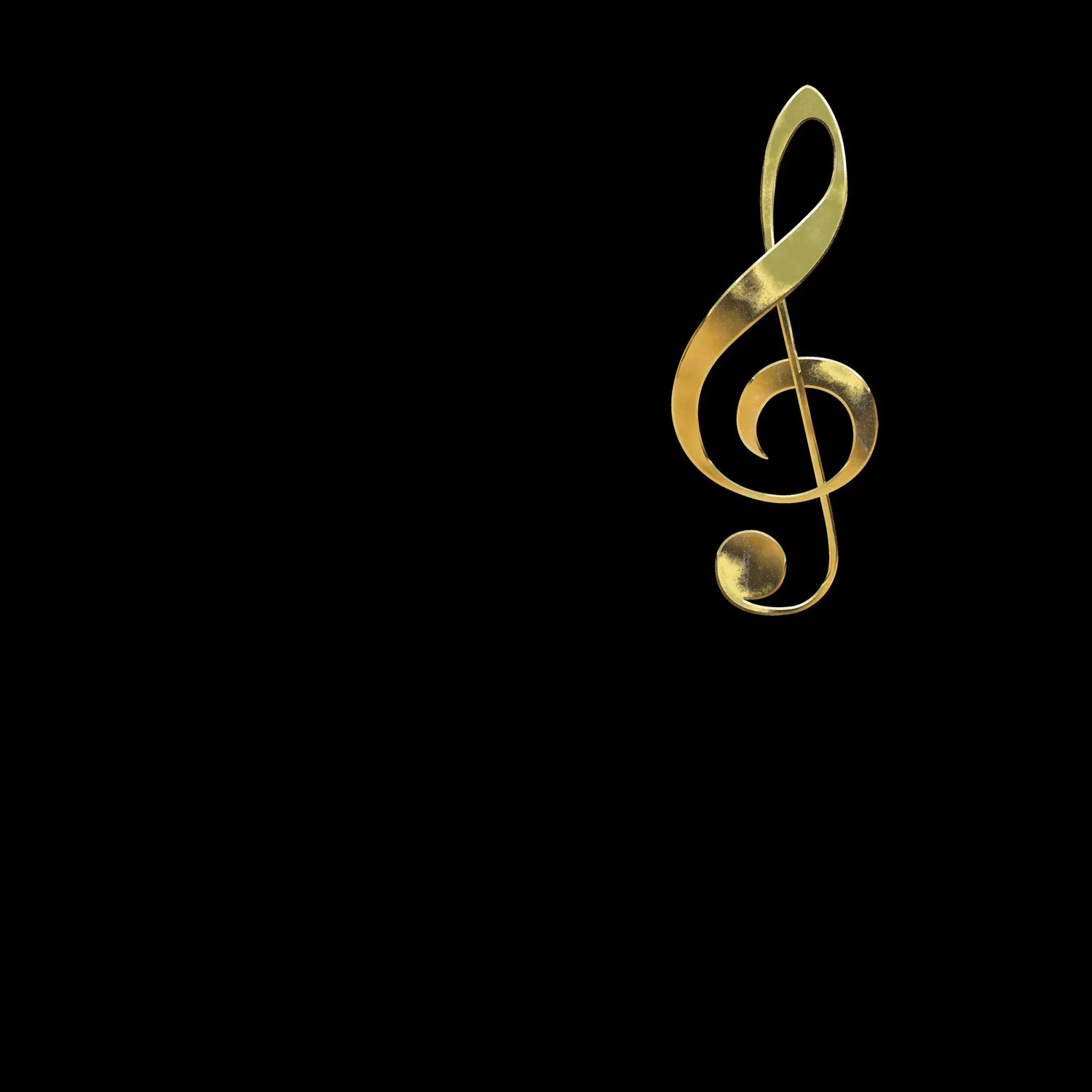 Music-Gold-Treble-Clef - BC Ink Works