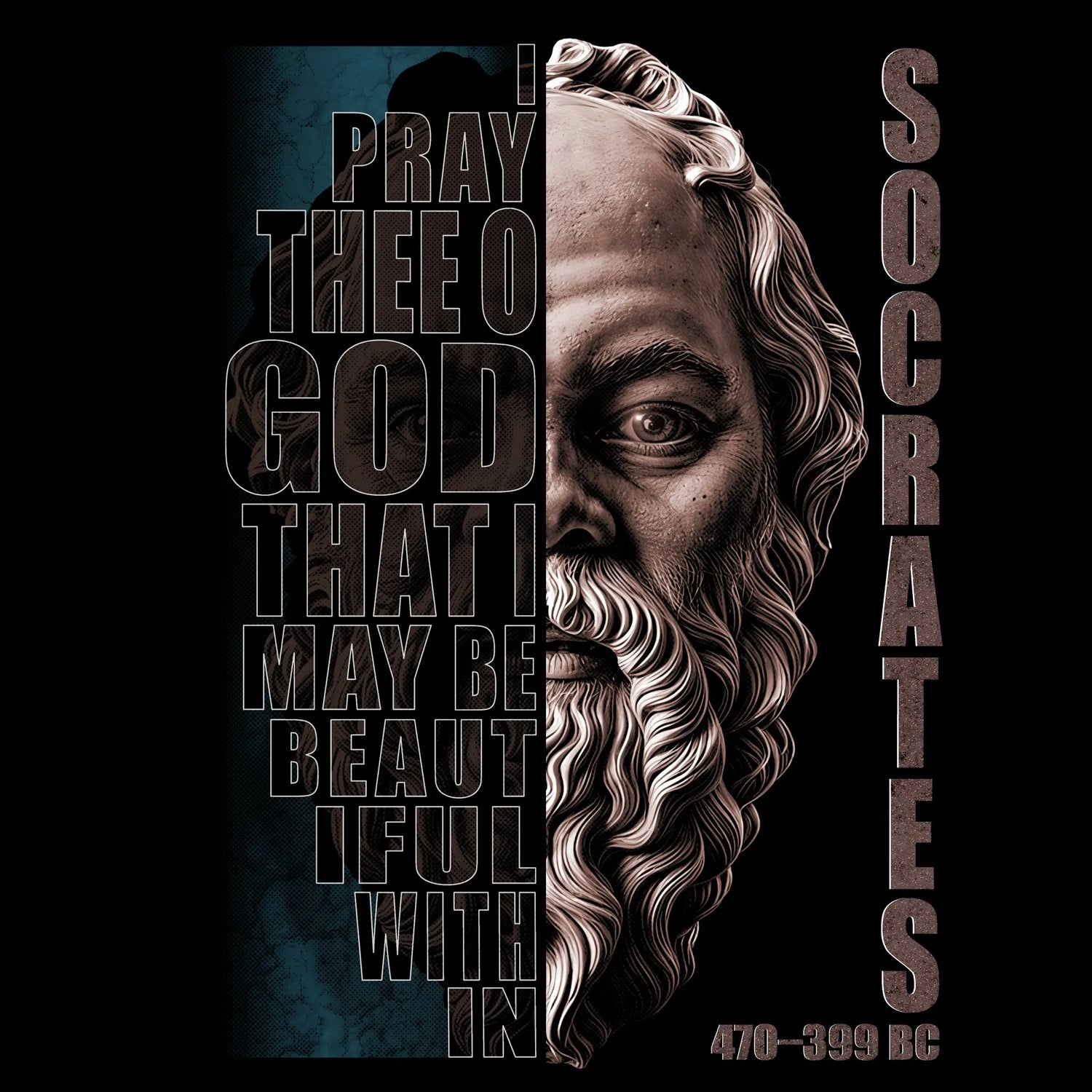 Socrates-Pray-Beautiful - BC Ink Works