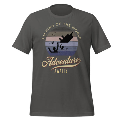 Adventure awaits Unisex t-shirt by BC Ink Works