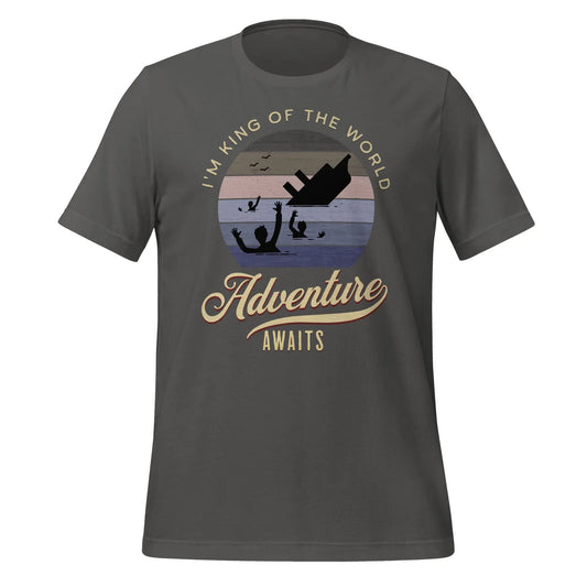 Adventure awaits Unisex t-shirt by BC Ink Works