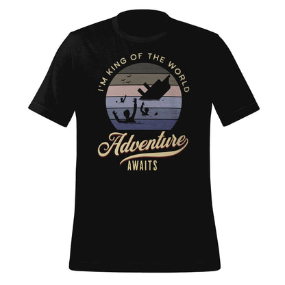 Adventure awaits Unisex t-shirt by BC Ink Works