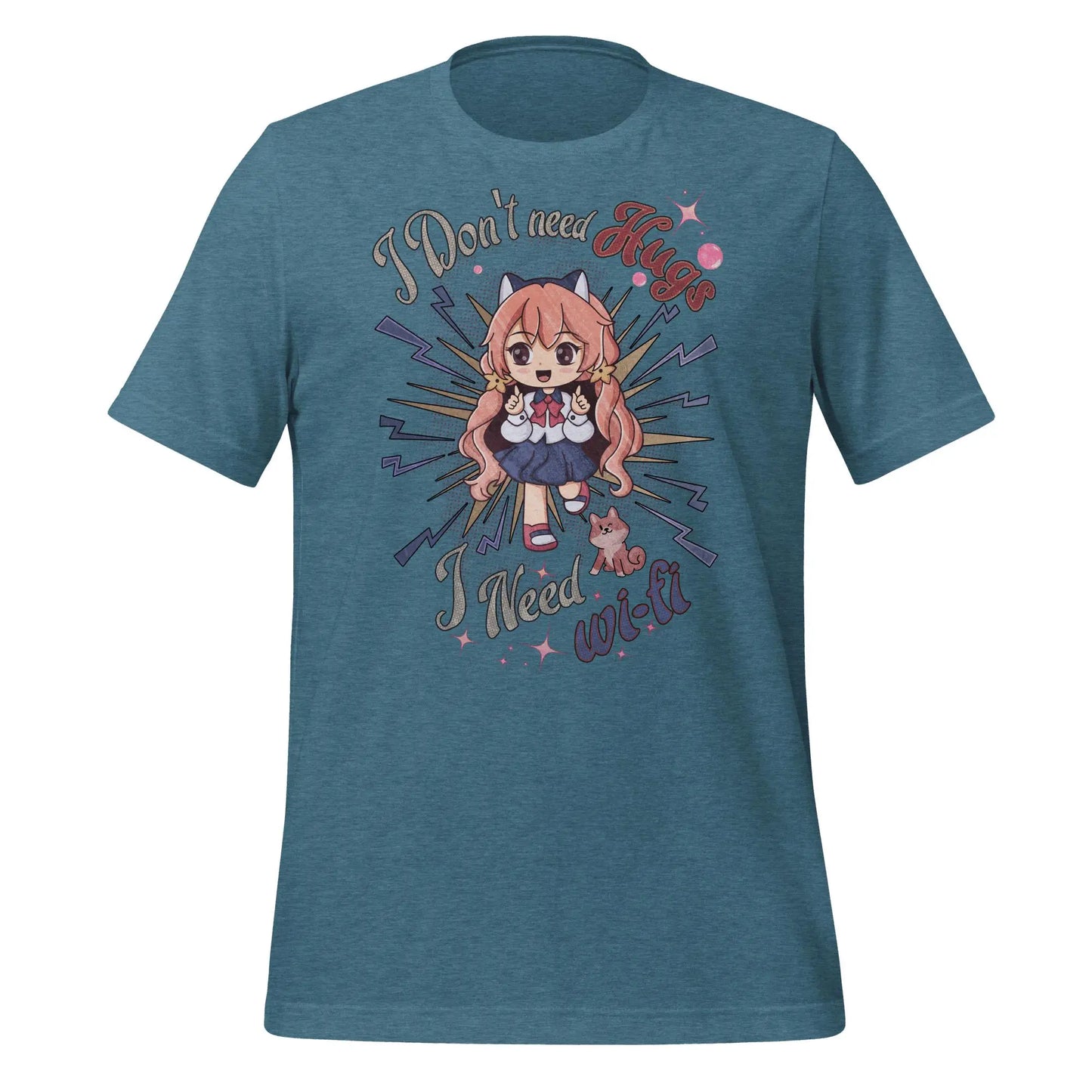 Anime wifi Unisex t-shirt by BC Ink Works